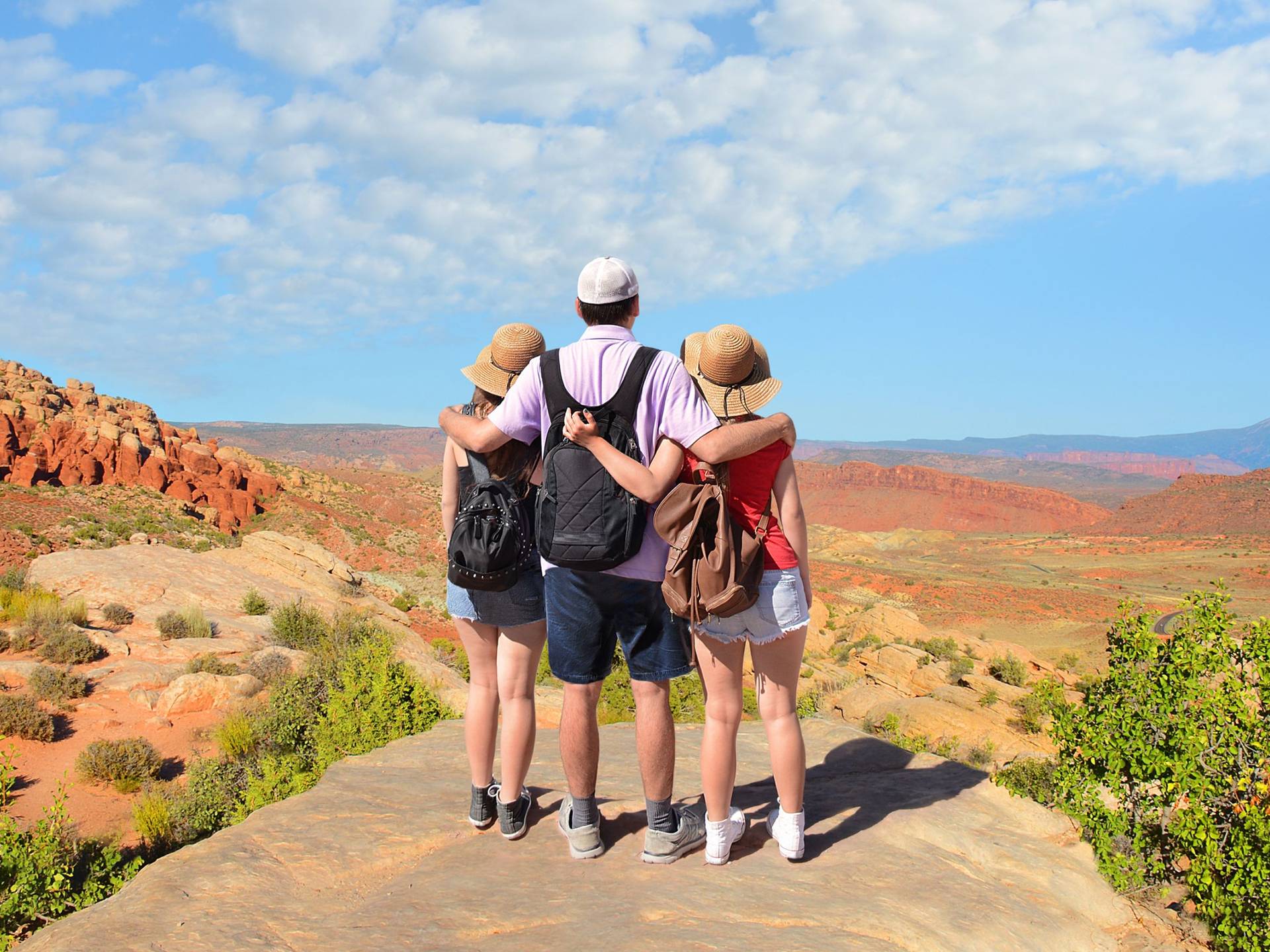 Shutterstock/Margaret.W/family in Morocco