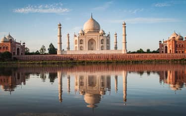 Route vers Agra - Le Taj Mahal