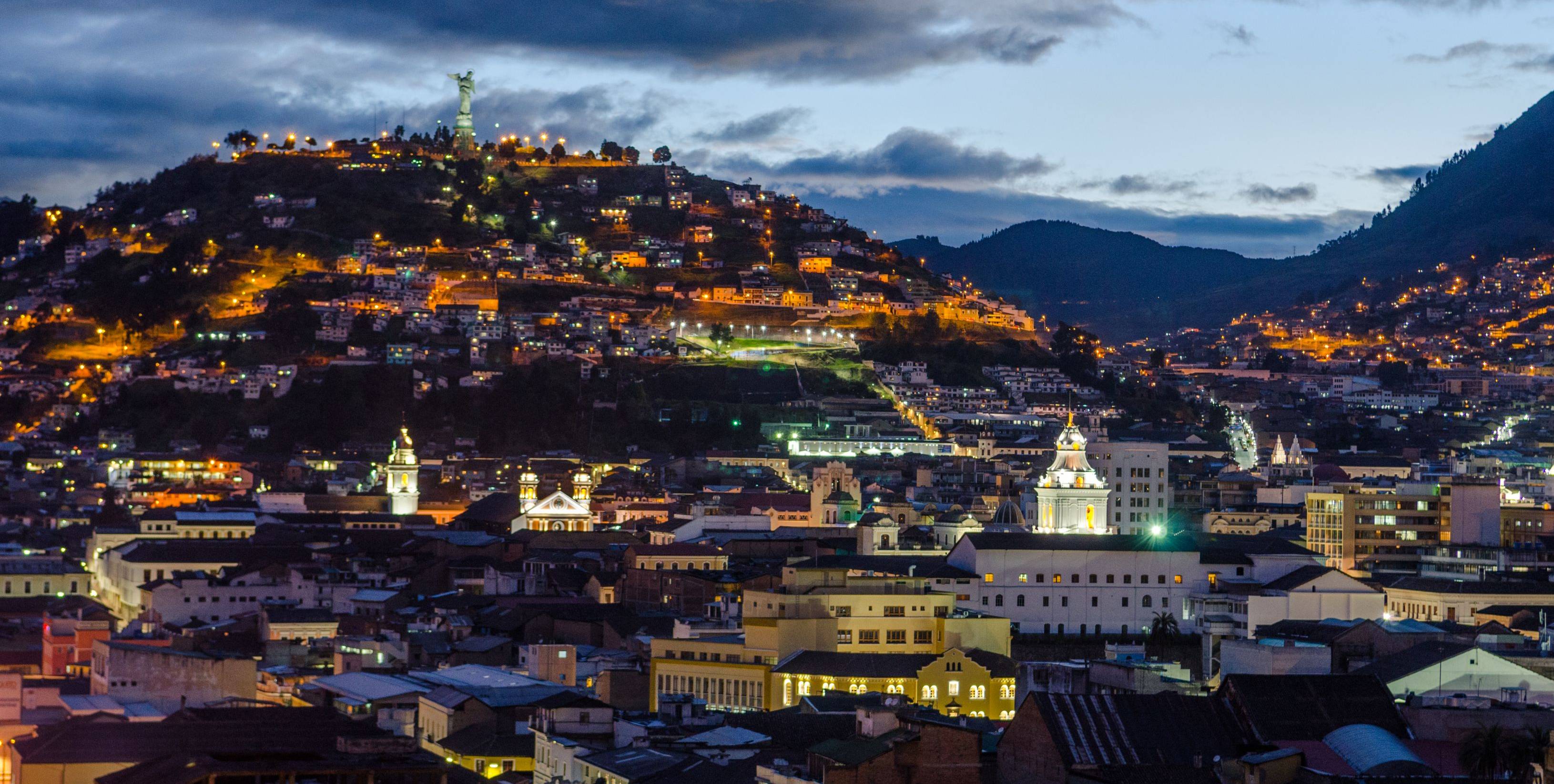 Arrivée à Quito et accueil en maison d’hôtes 