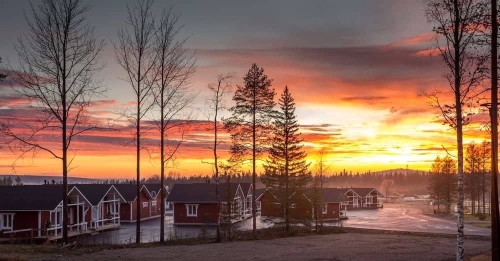 Vol à destination de Rovaniemi