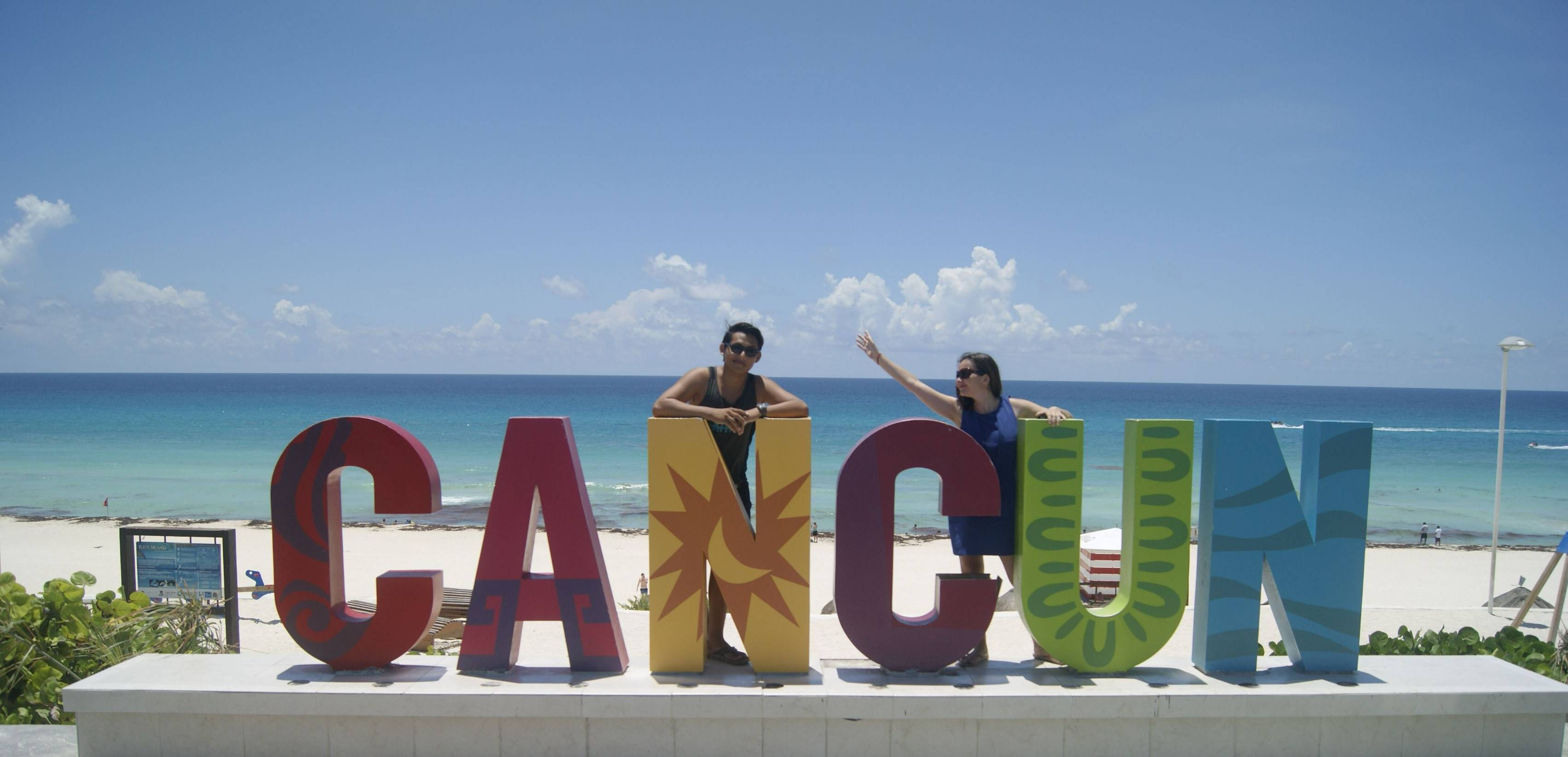 Arrivée à Cancún