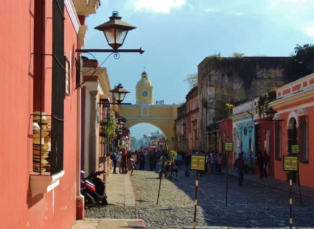 Arrivée au Guatemala