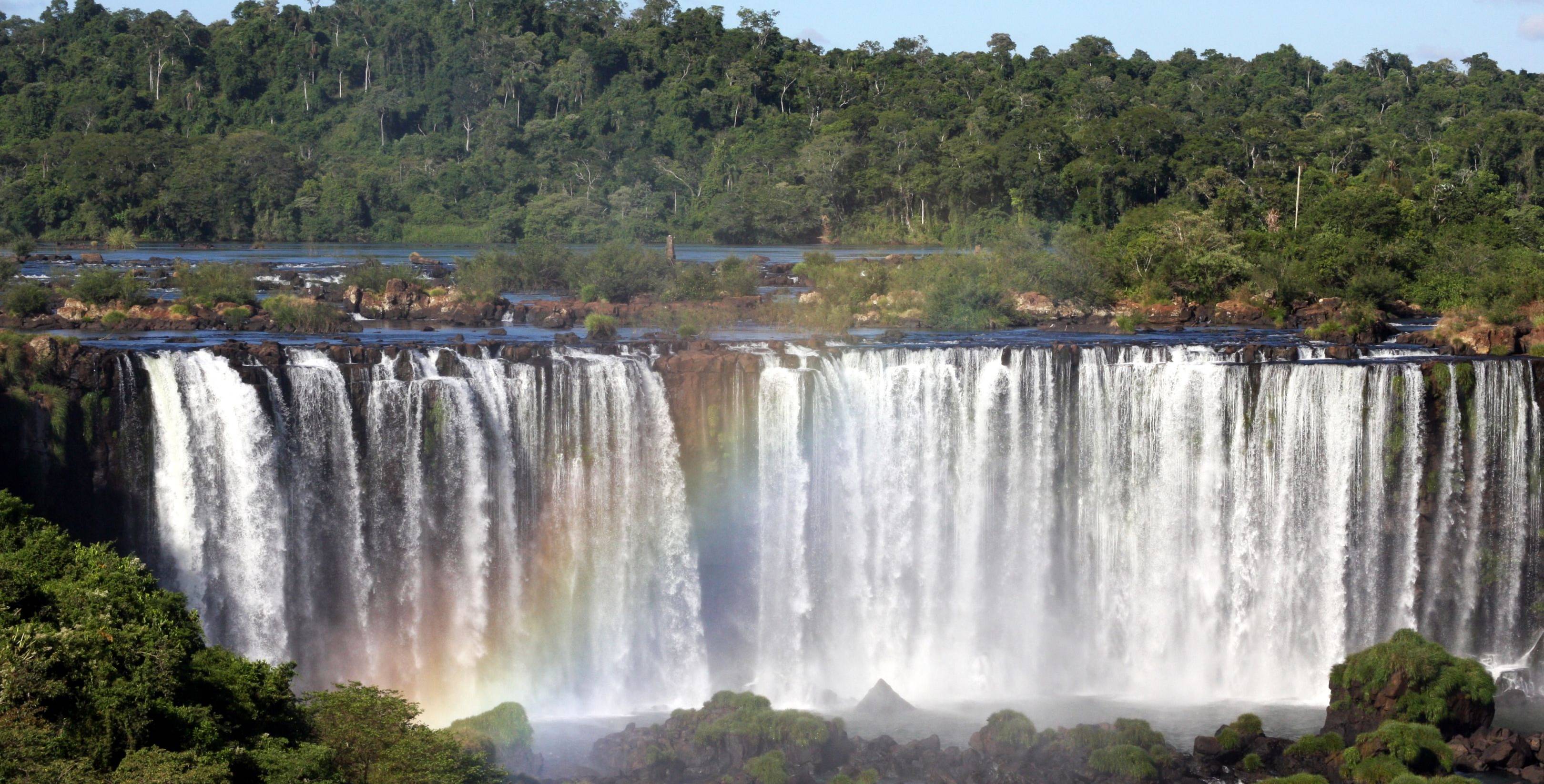 Arrivée au coeur des Chutes d'Iguaçu ! 