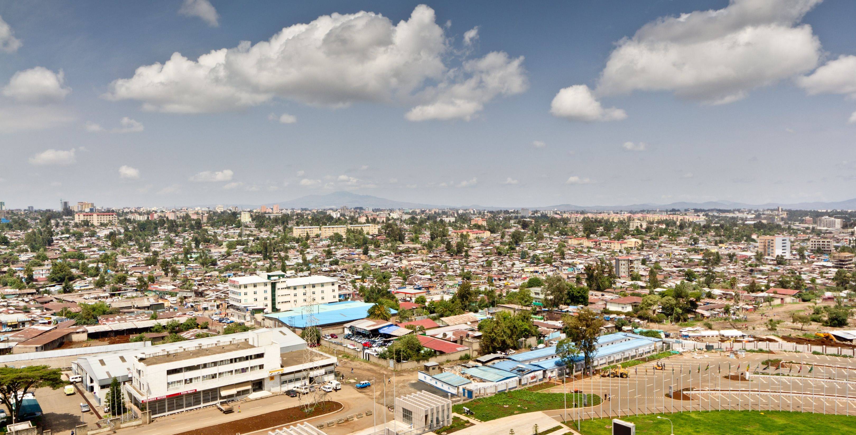 Ankunft in Addis Abeba
