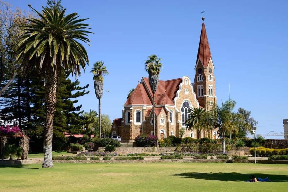 Aankomst in Windhoek