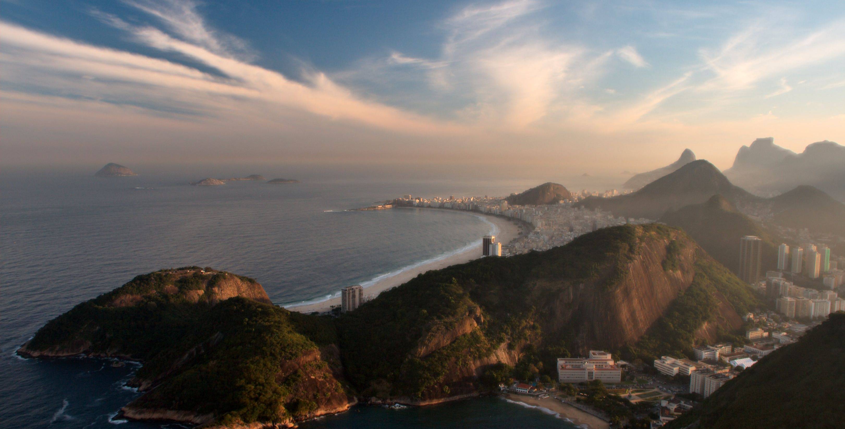 Arrivo a Rio de Janeiro