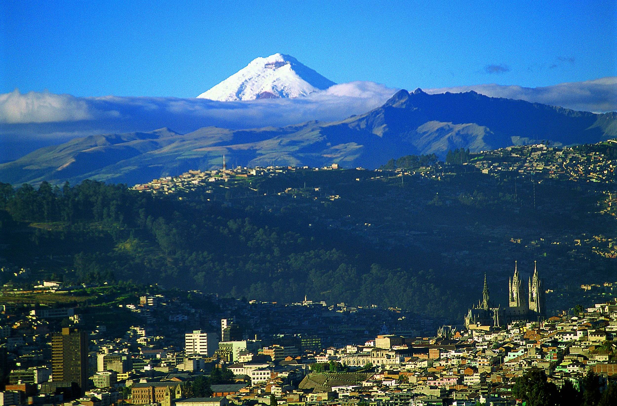 Arrivo a Quito sulle Ande