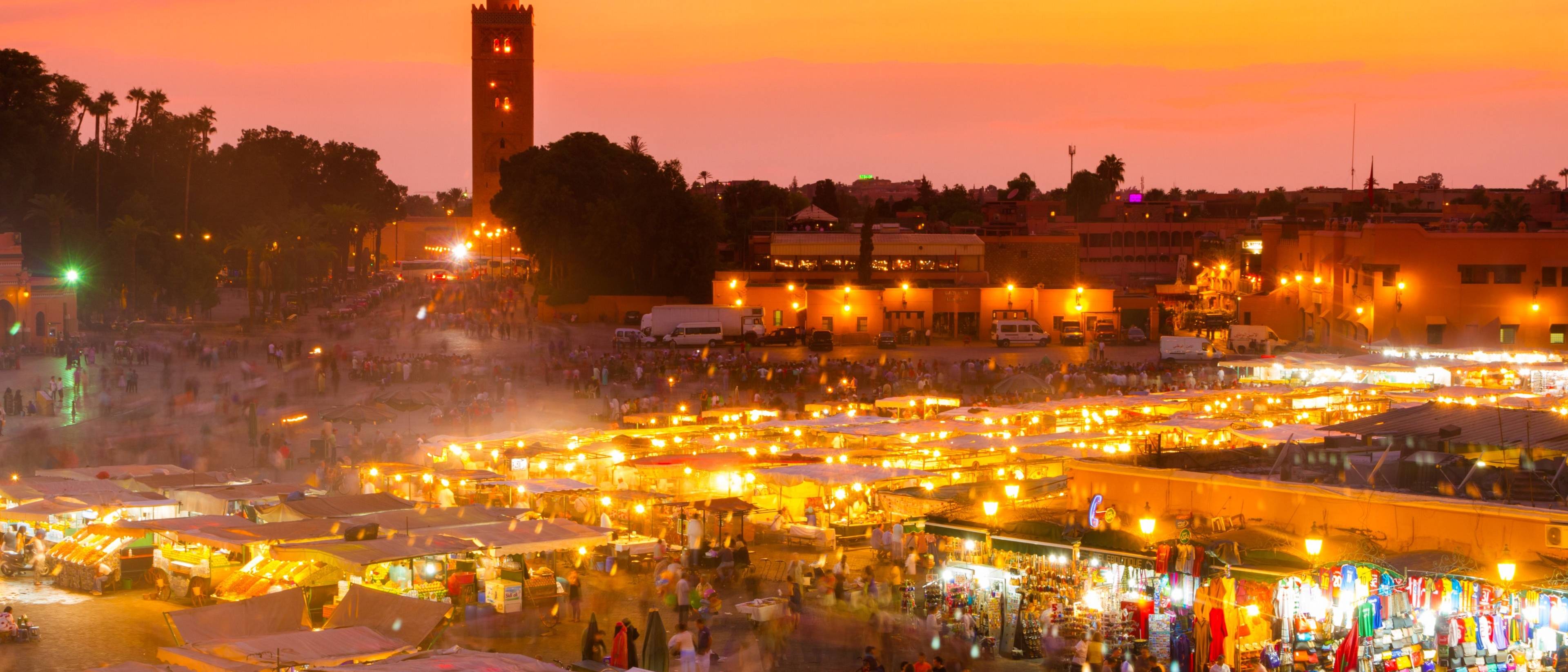 Transfer dall'aeroporto al riad nella medina di Marrakech