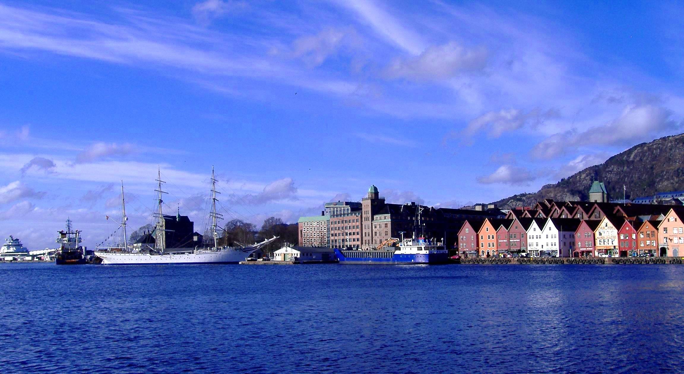 Bergen, porte d'entrée des fjords