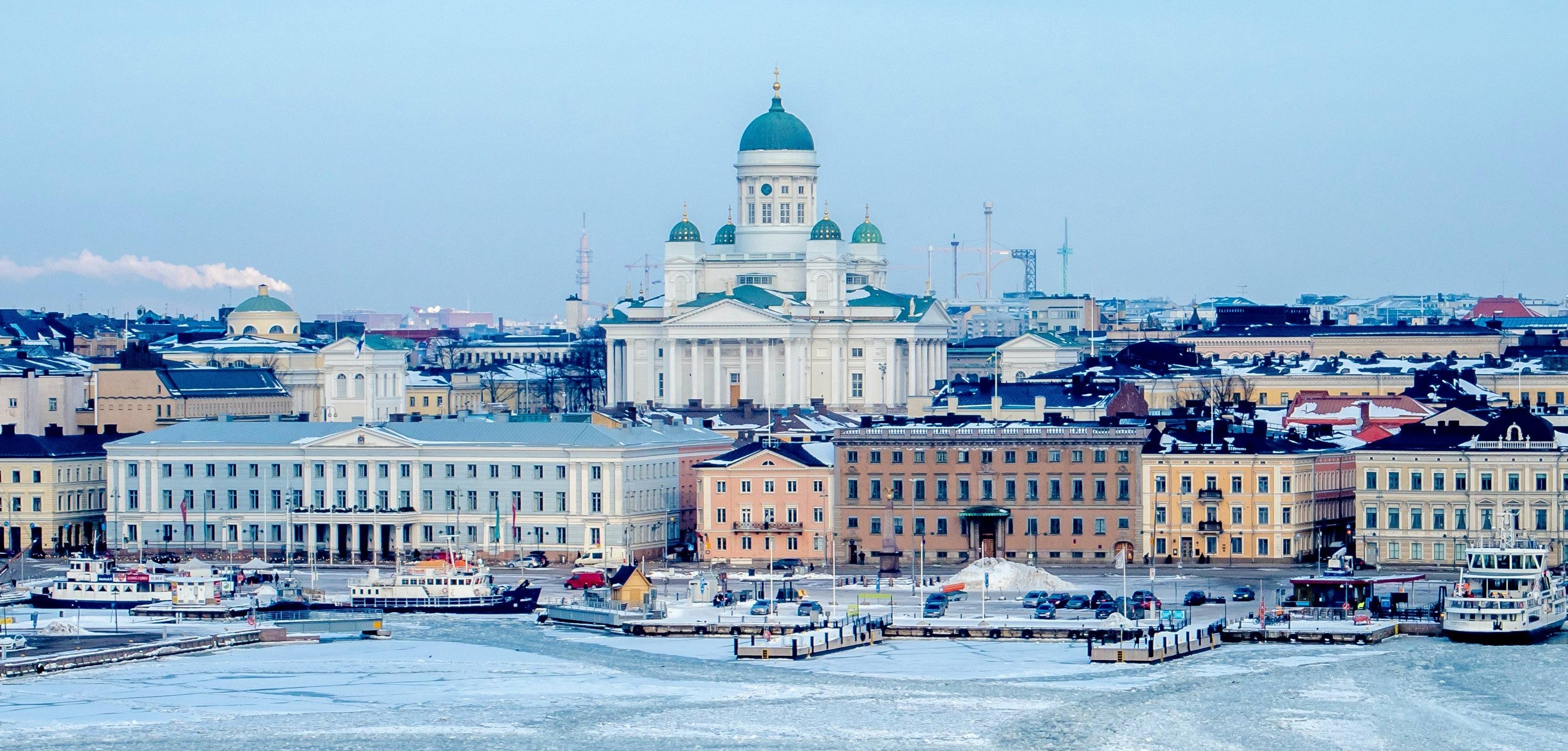 Helsinkis Winterpracht