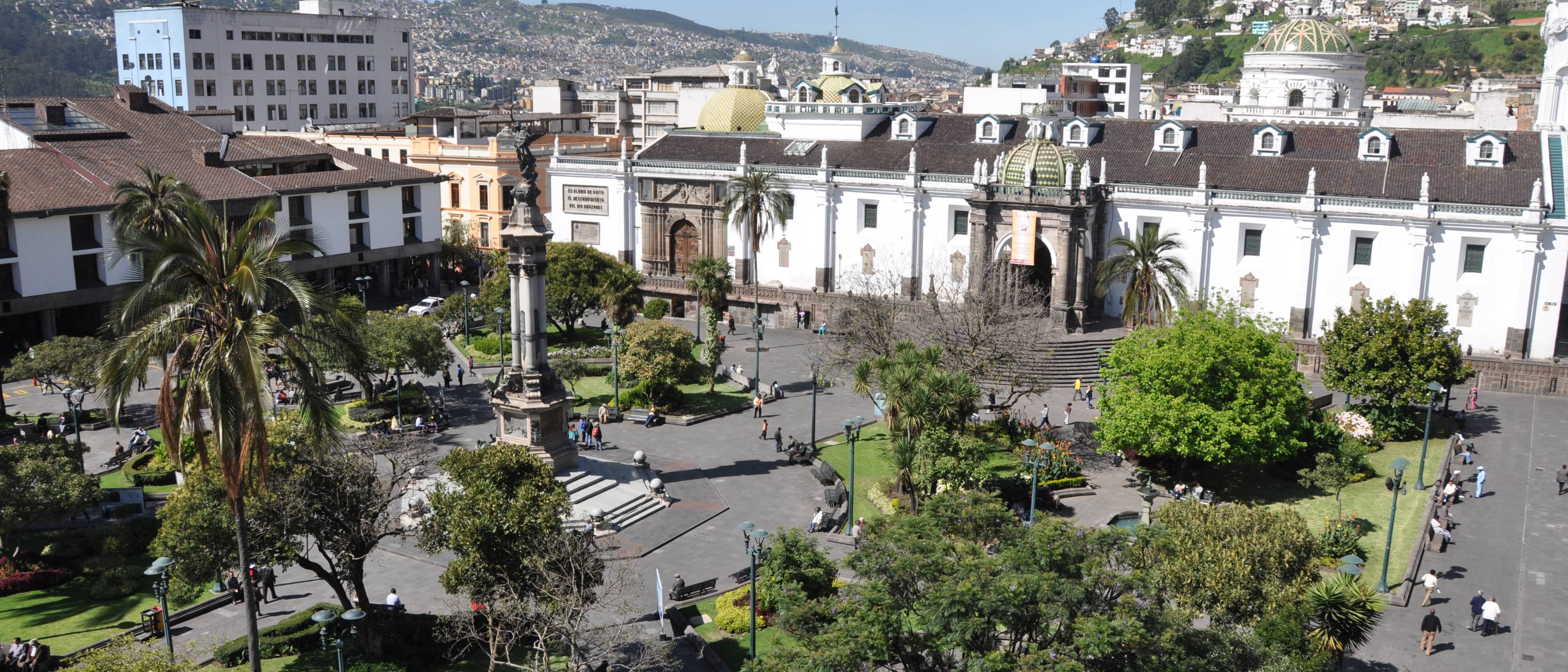Ankunft in Quito, der Hauptstadt in der Mitte der Welt