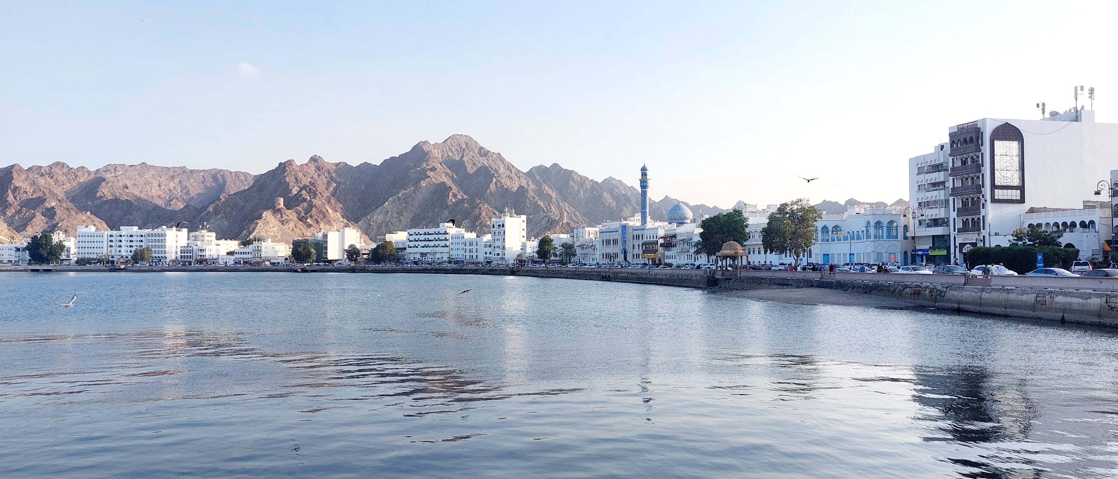 Aankomst in Muscat