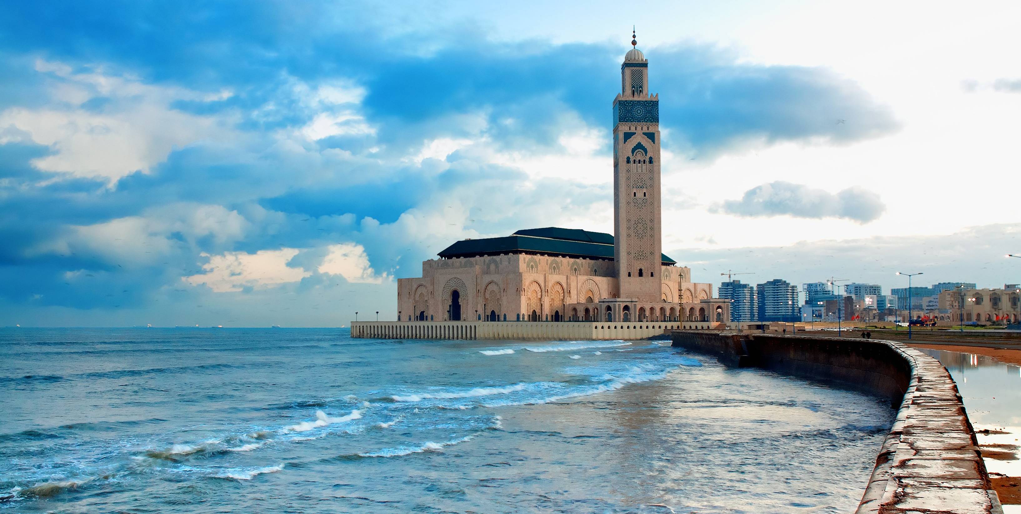 Ankunft in Casablanca