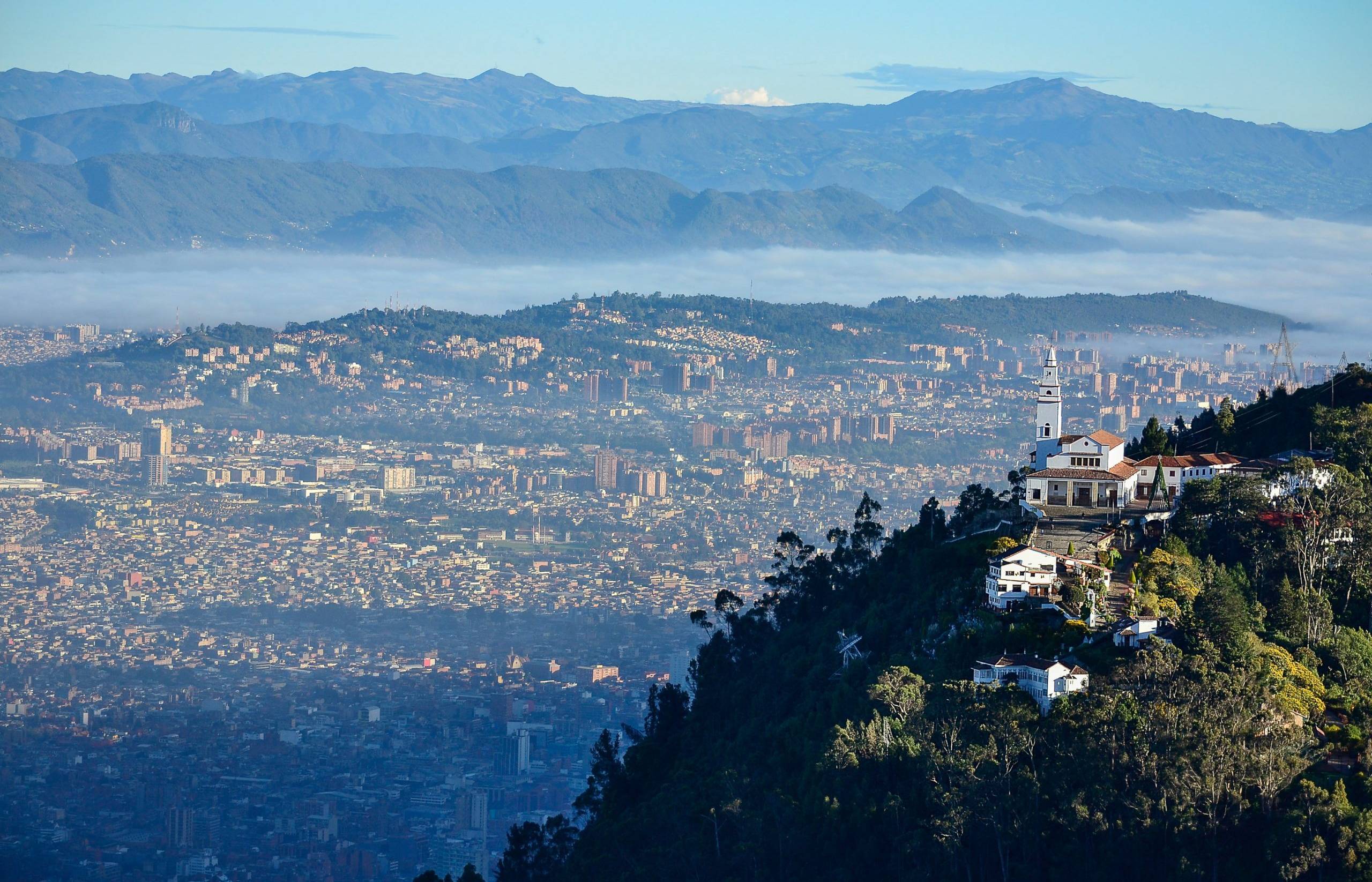 Aankomst in Bogotá