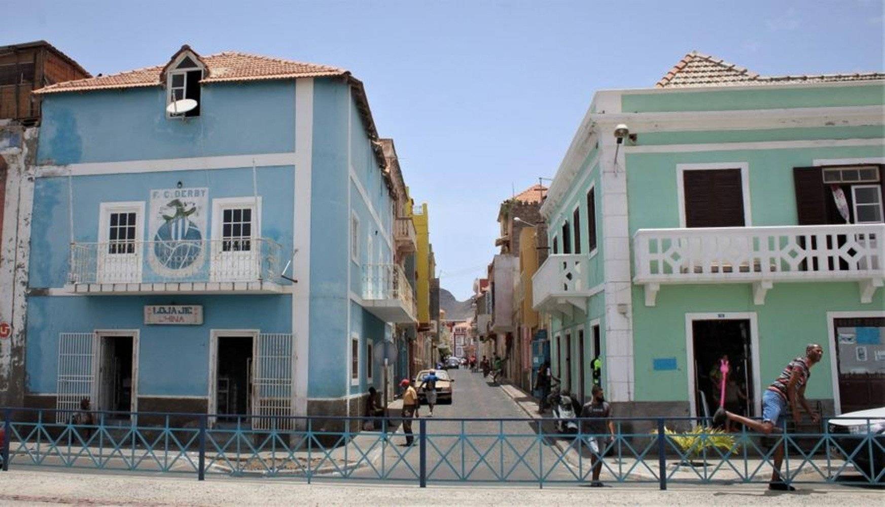 Llegada a Cabo Verde, Isla de São Vicente