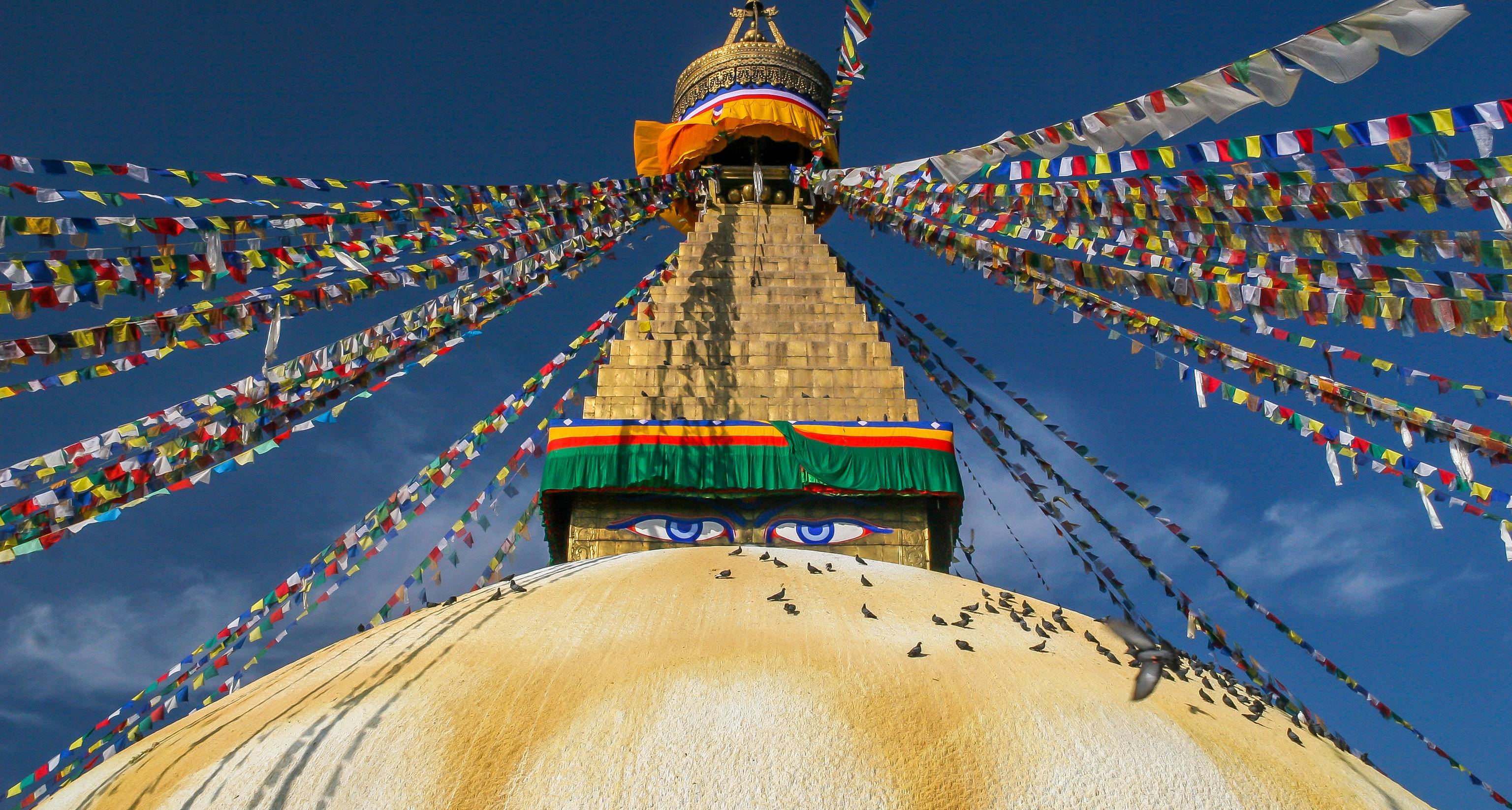 Bienvenue à Katmandou - 1300 mètres d'altitude