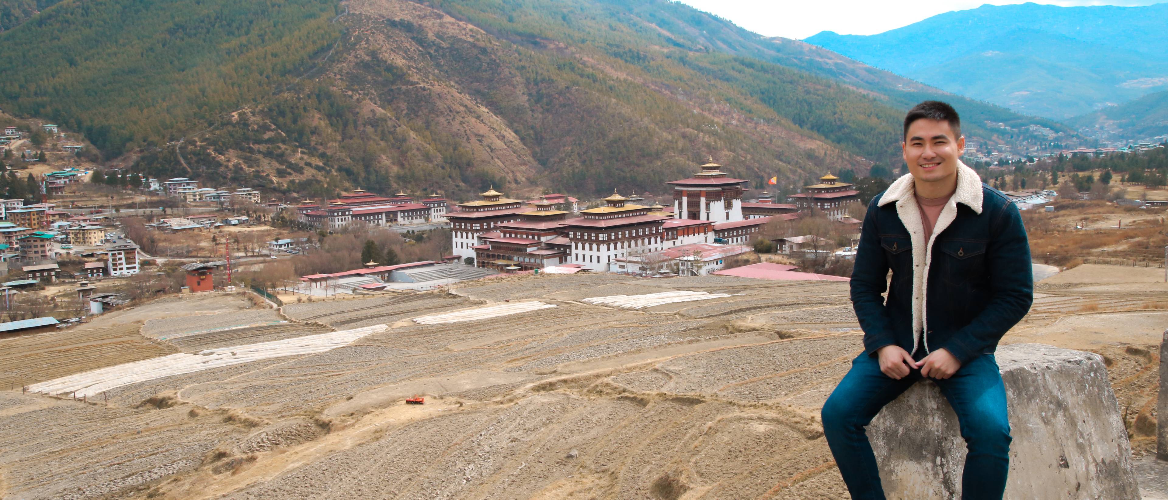 Ankunft in Bhutan