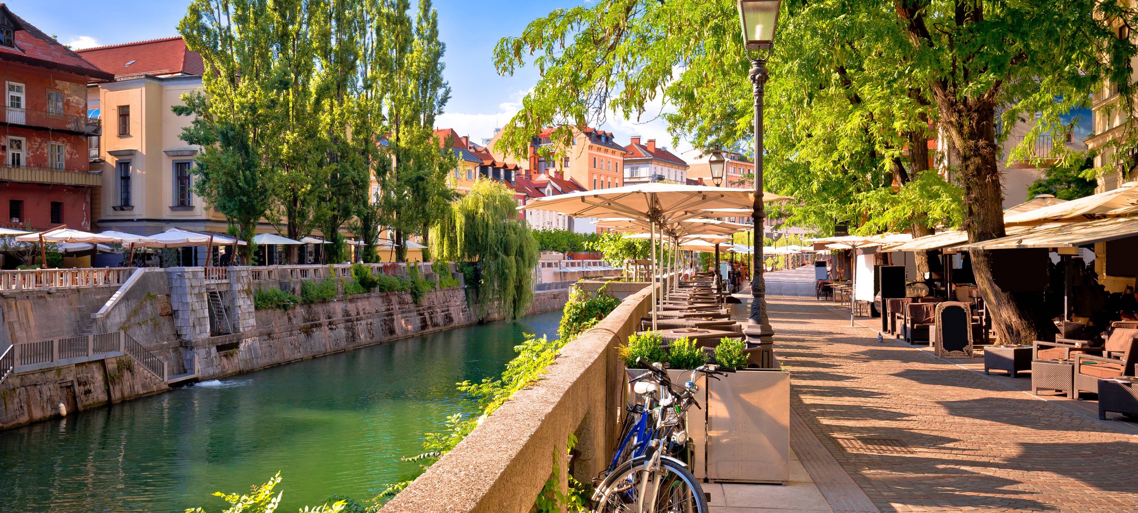 Arrivée à Ljubljana, la capitale de la Slovénie