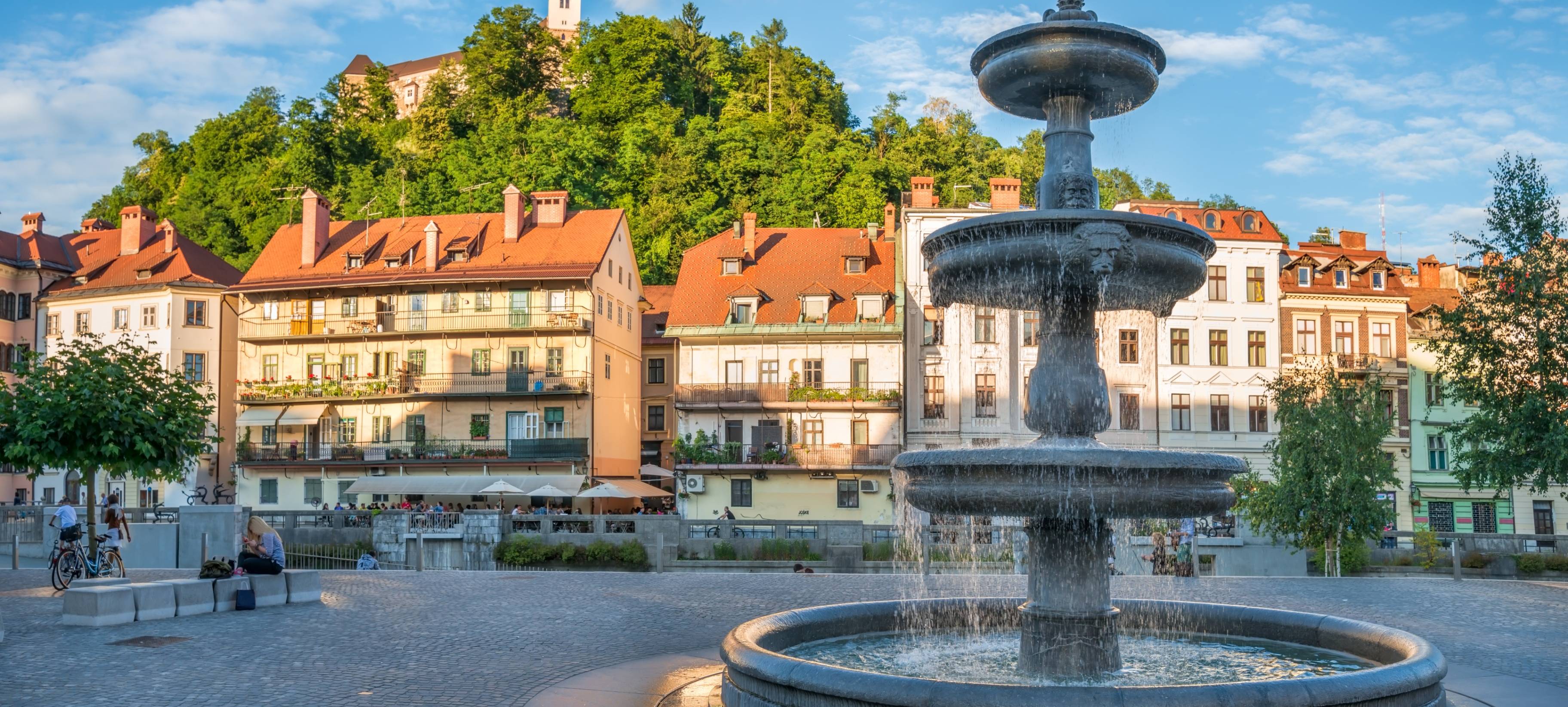 Arrivée à Ljubljana