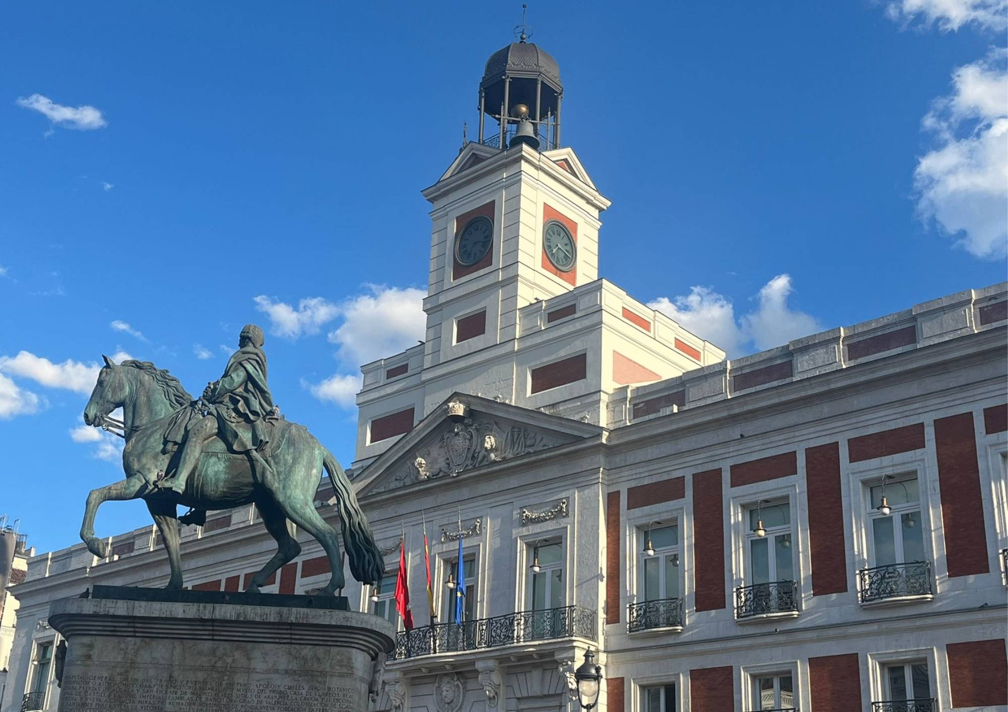 Arrivée à Madrid