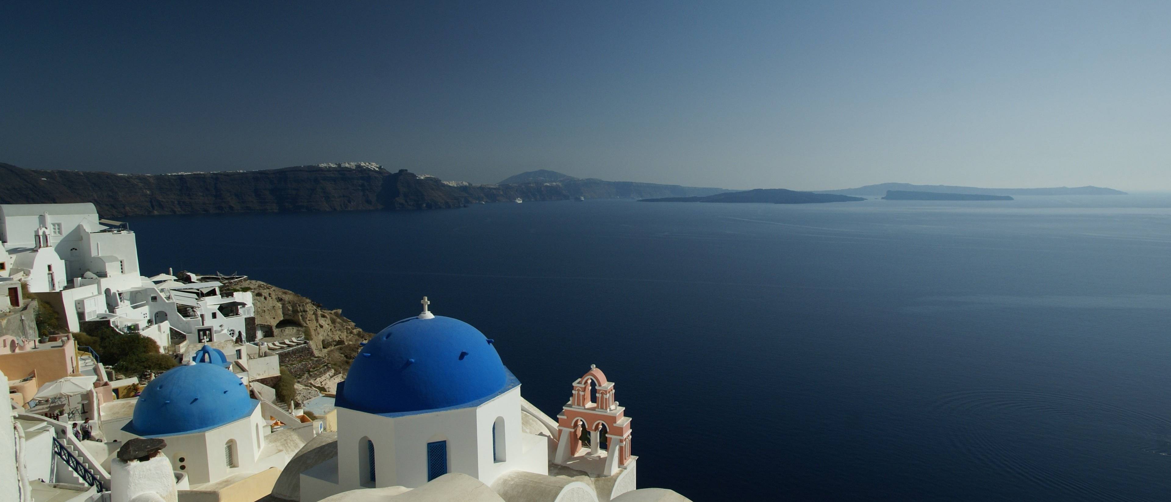 Arrivée à Santorin