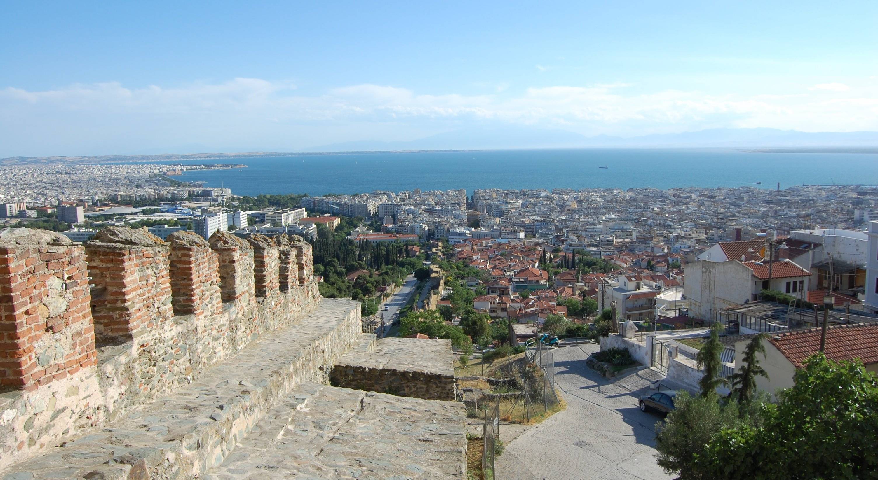 Arrivée à Thessalonique