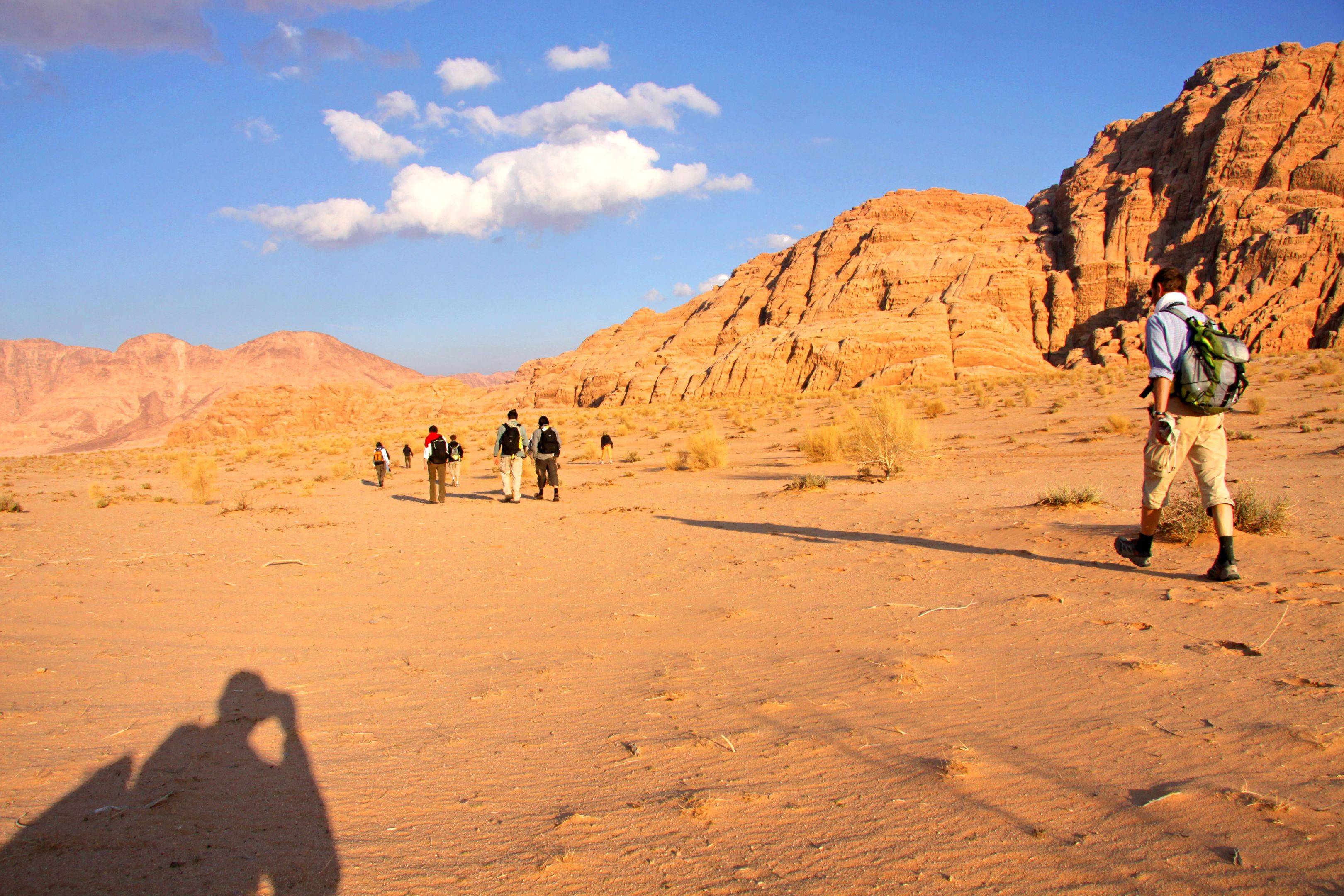 Randonnées entre Dana, Petra et le Wadi Rum