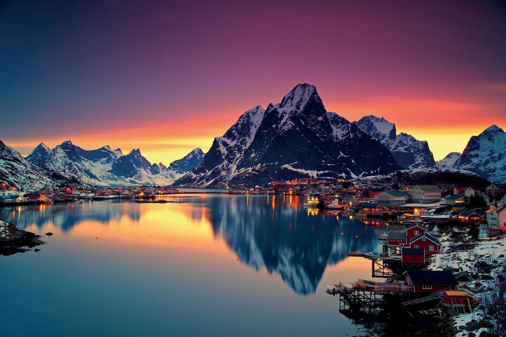Couleurs arctiques - Tromsø, les îles Vesterålen et Lofoten en hiver