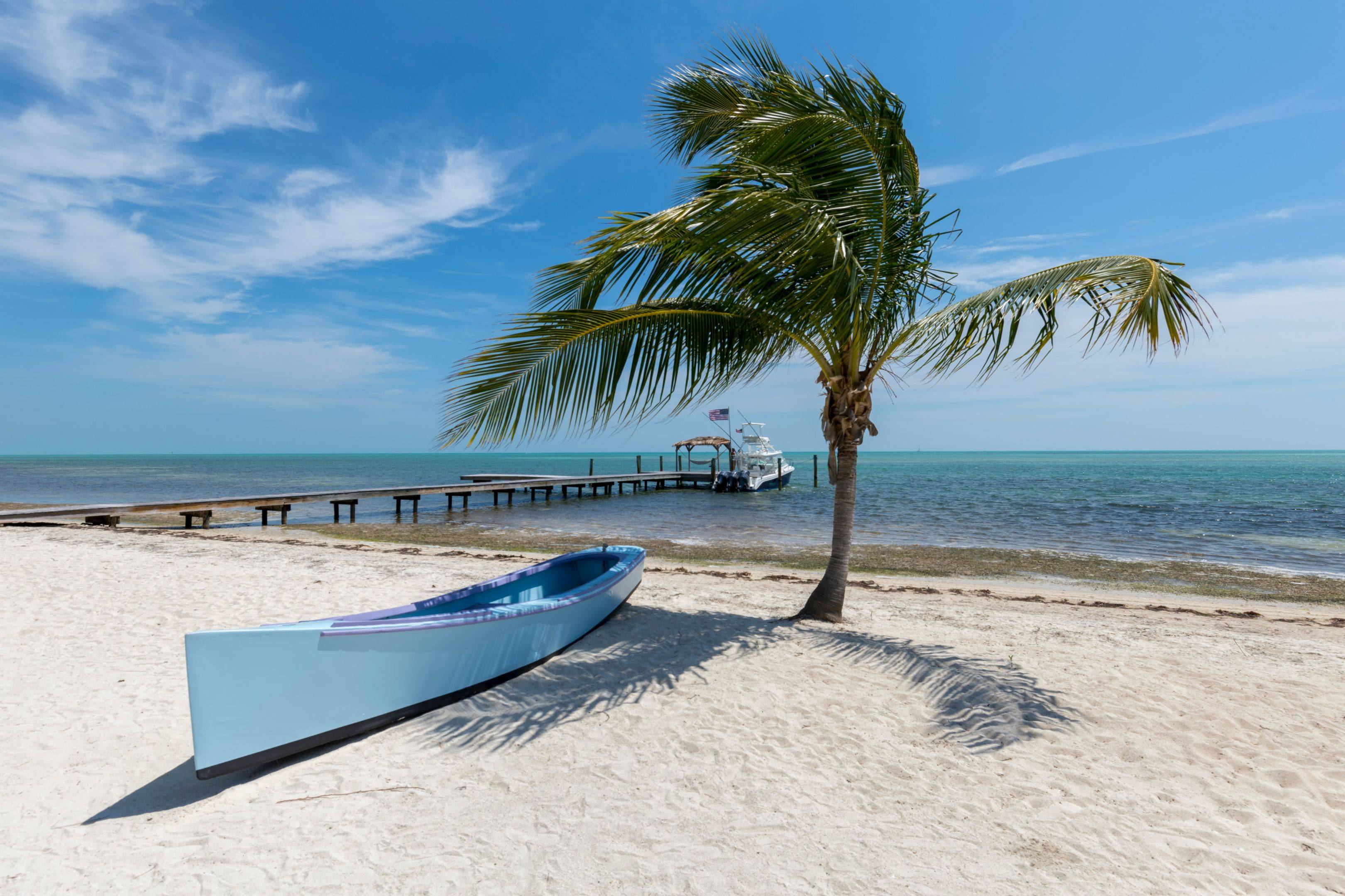 Uitbreiding: strand van Belize