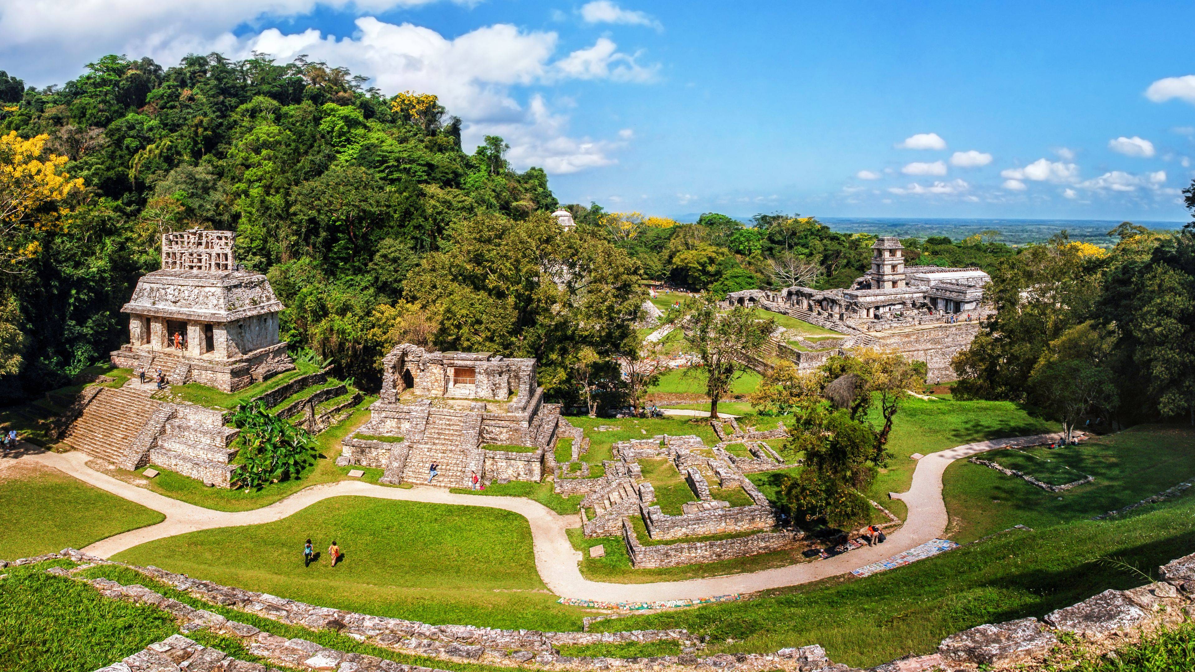 Yucatán, Campeche e Chiapas