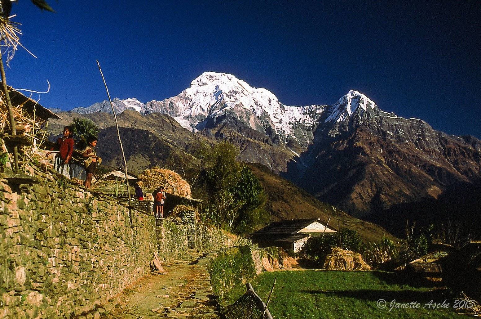 Randonnées panoramiques sur les contreforts de l'Annapurna