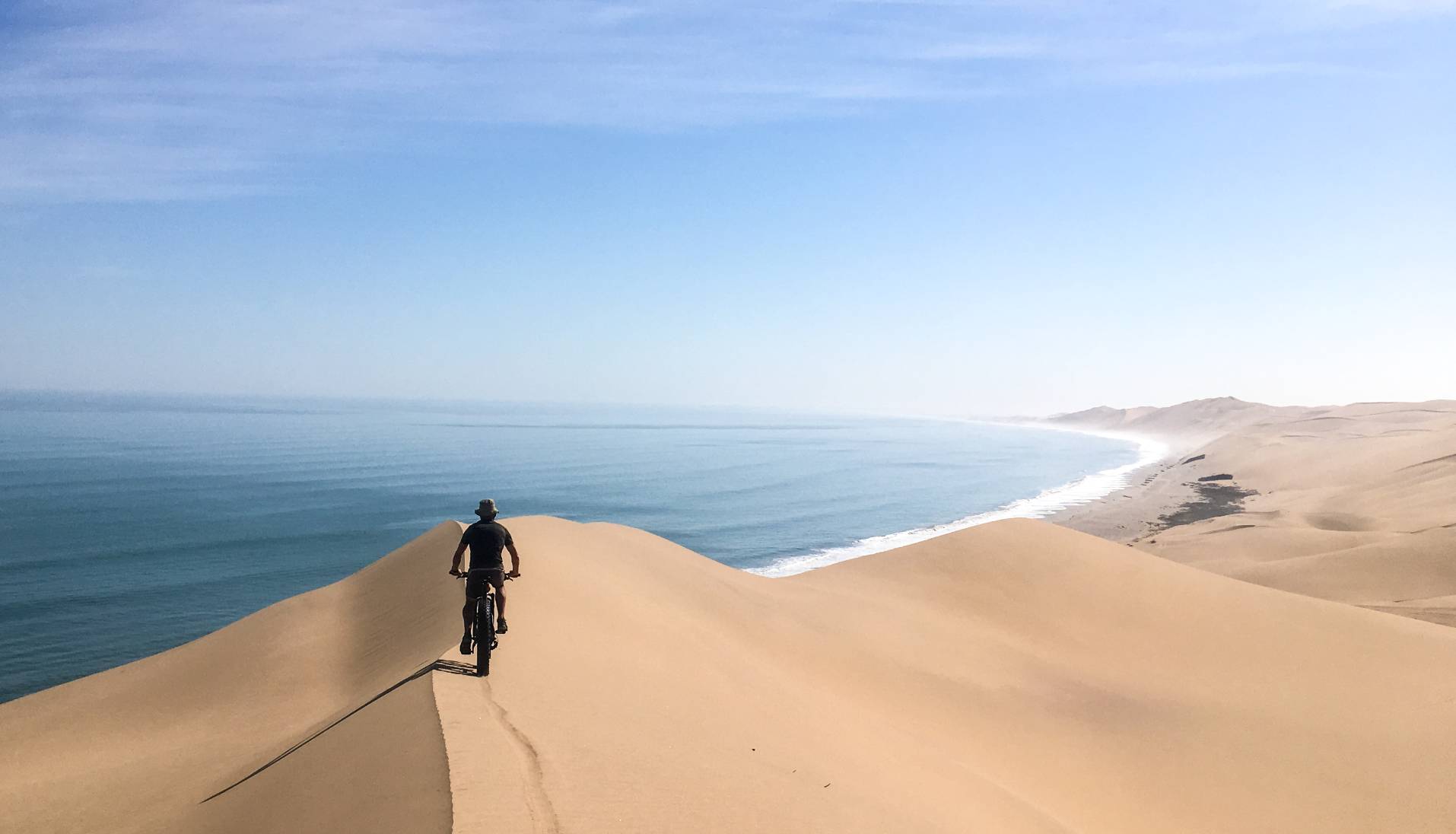 Kayak de mer et fat bike dans les dunes