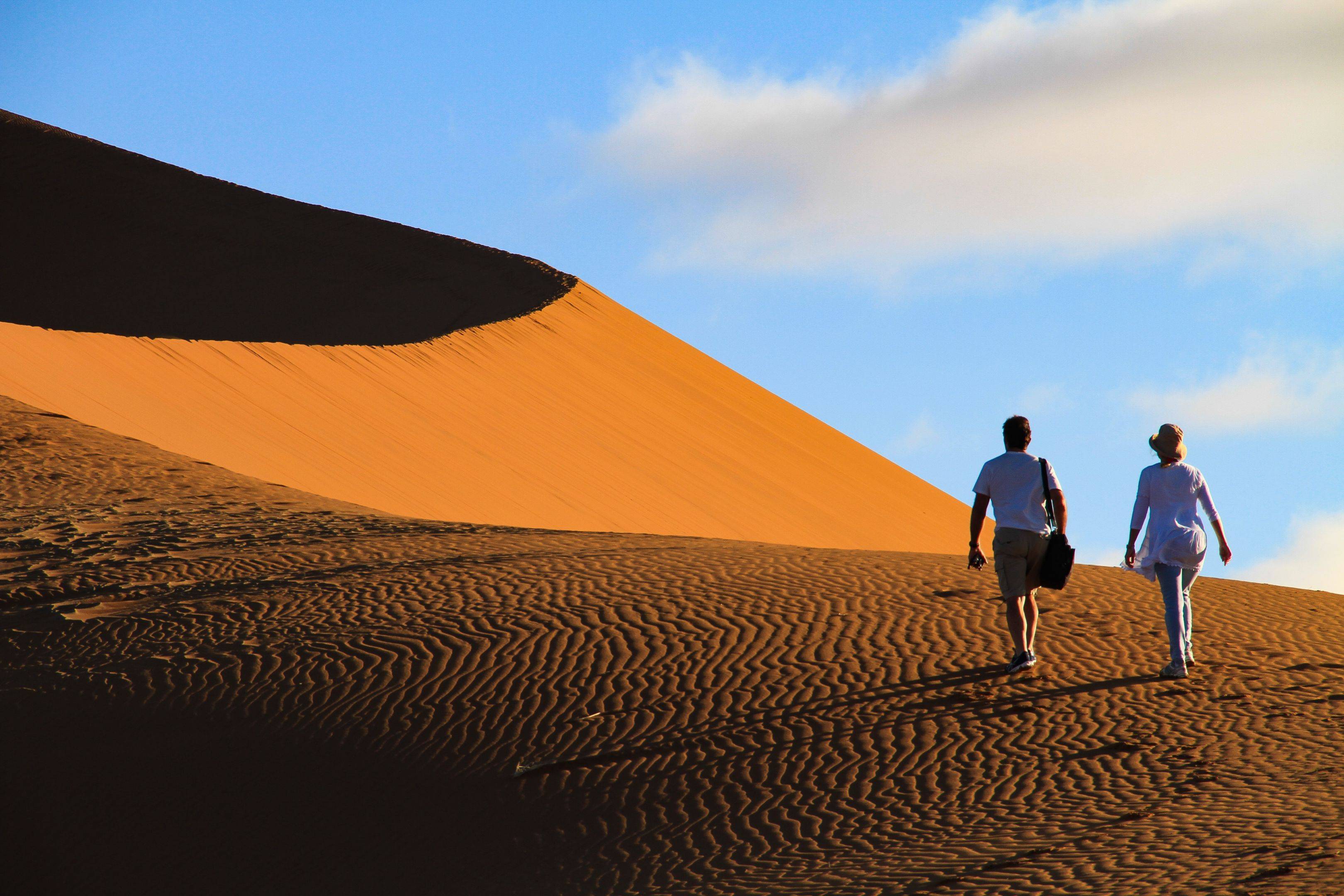Les dunes orangées de Sossusvlei