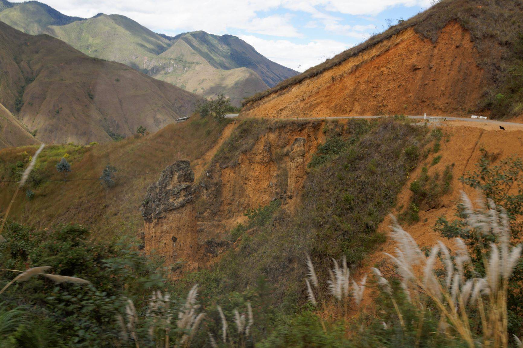 Découverte de la route spectaculaire vers Cajamarca