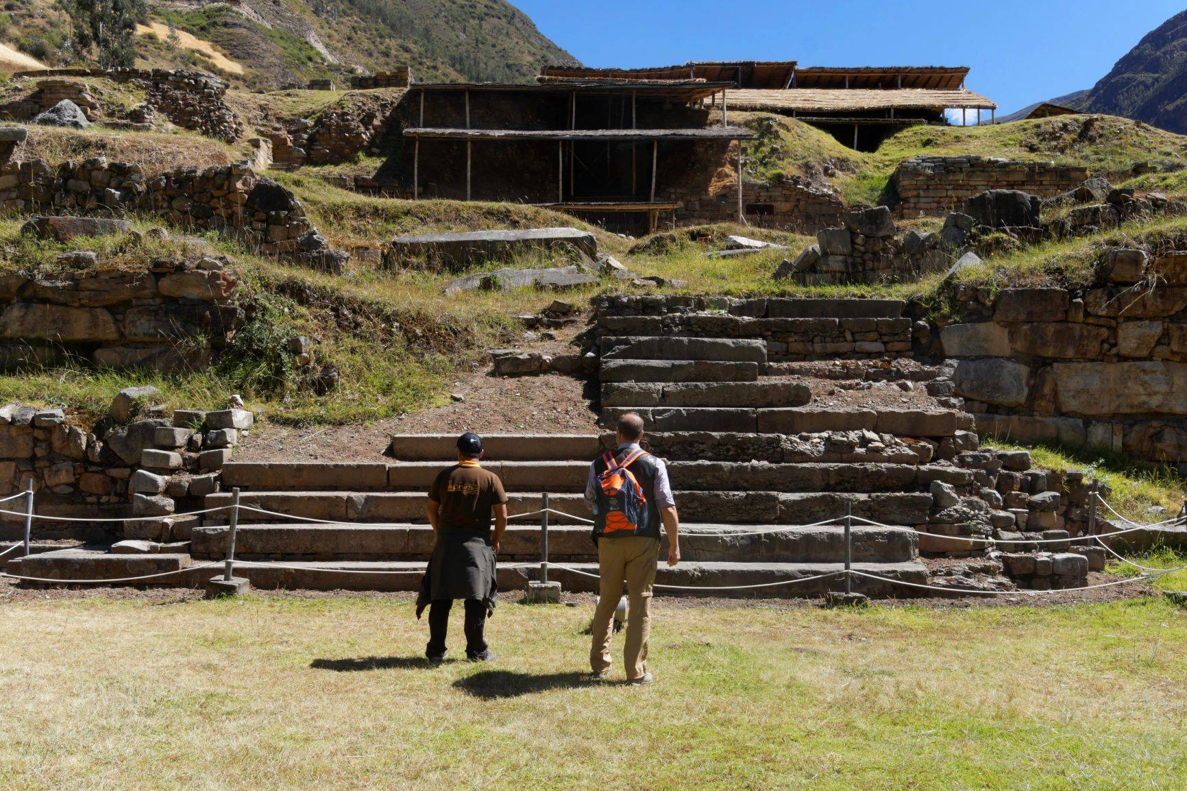 Visite du site pré-inca Chavin de Huantar, site de l'UNESCO