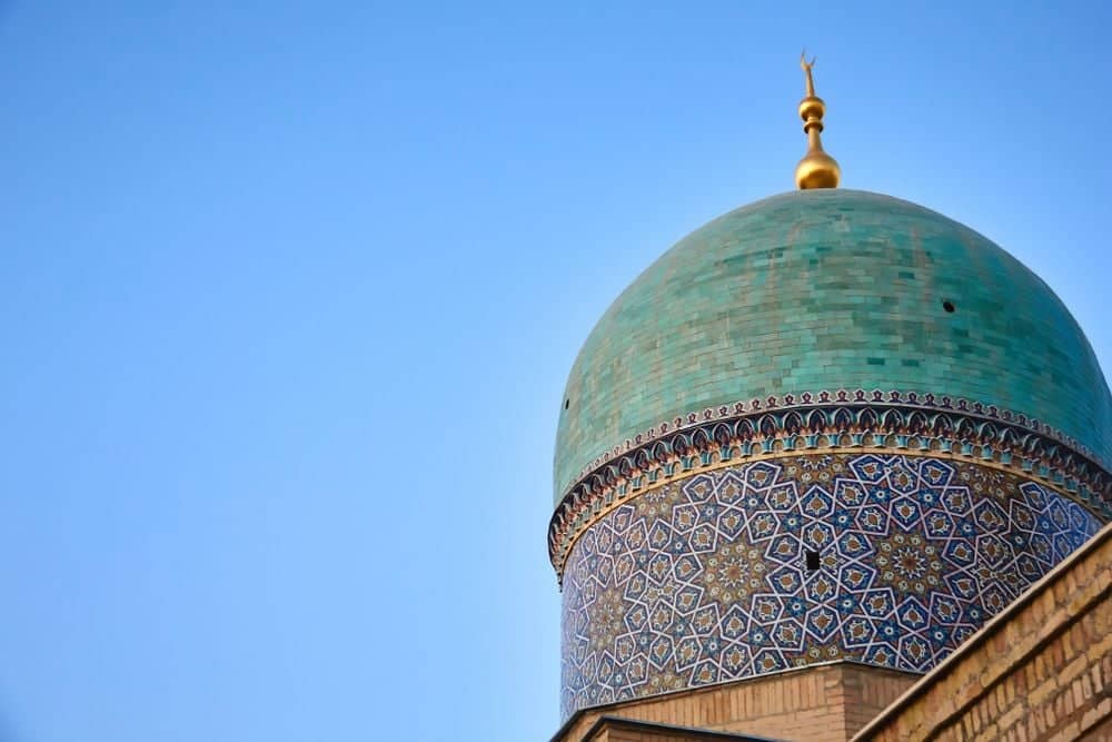 Tachkent et vol international de retour