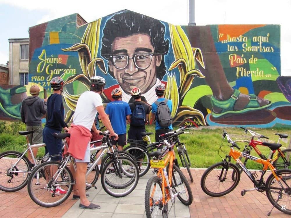 Visite de Bogota à pied et à vélo