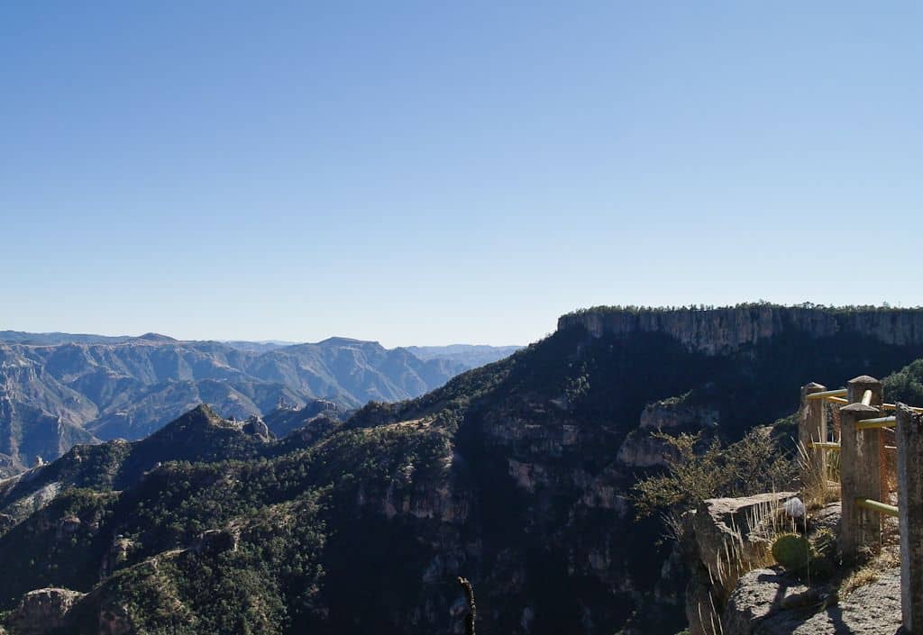 Der Schluchten-Aussichtspunkt von „Barranca del Cobre“