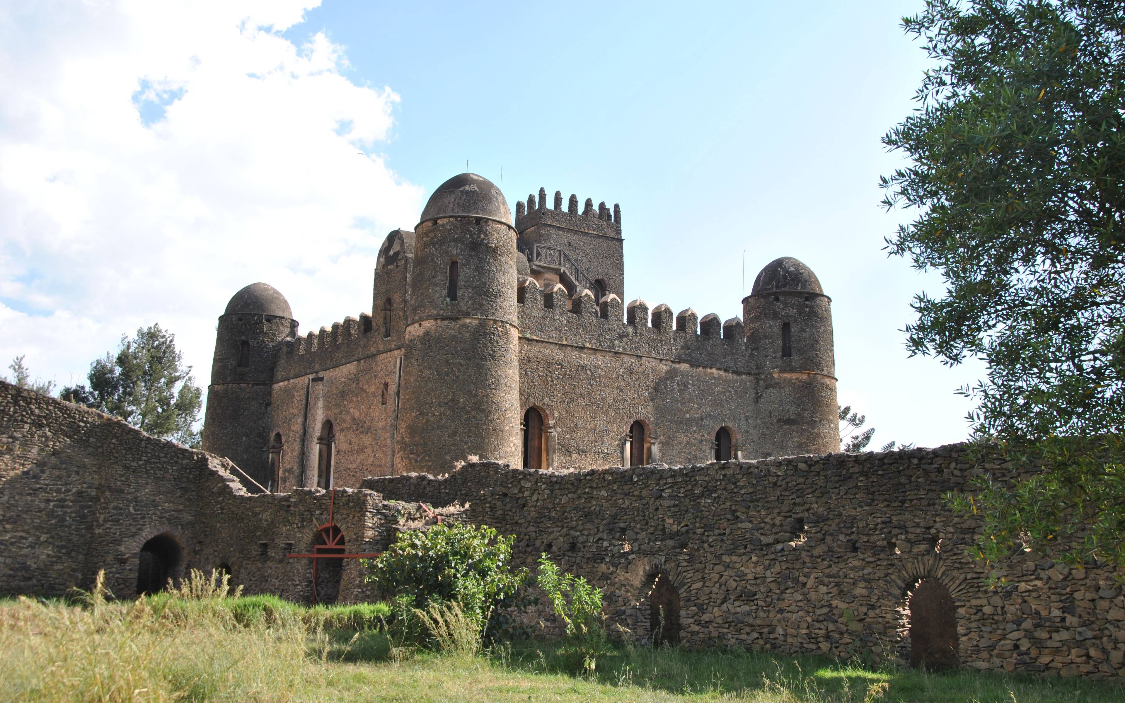Direction Gondar et visite des châteaux 