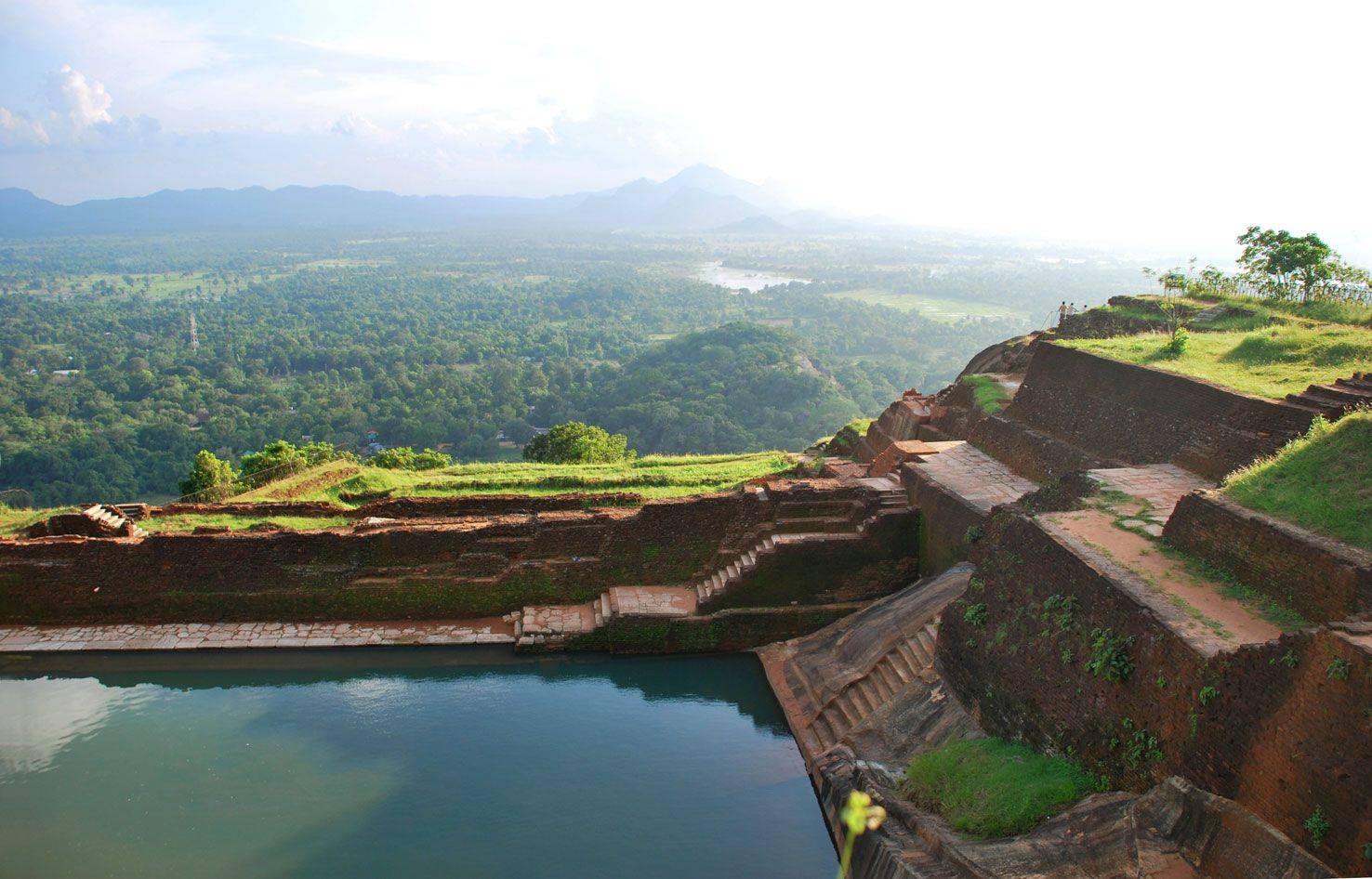 Sigiriya Lion Rock, Polonnaruwa/Gal Vihara und eine leichte Fahrrad-Tour 