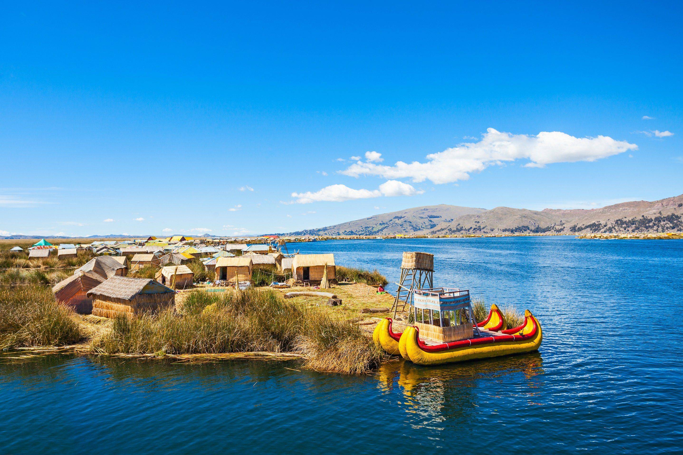 El lago Titicaca: islas Uros y Taquile