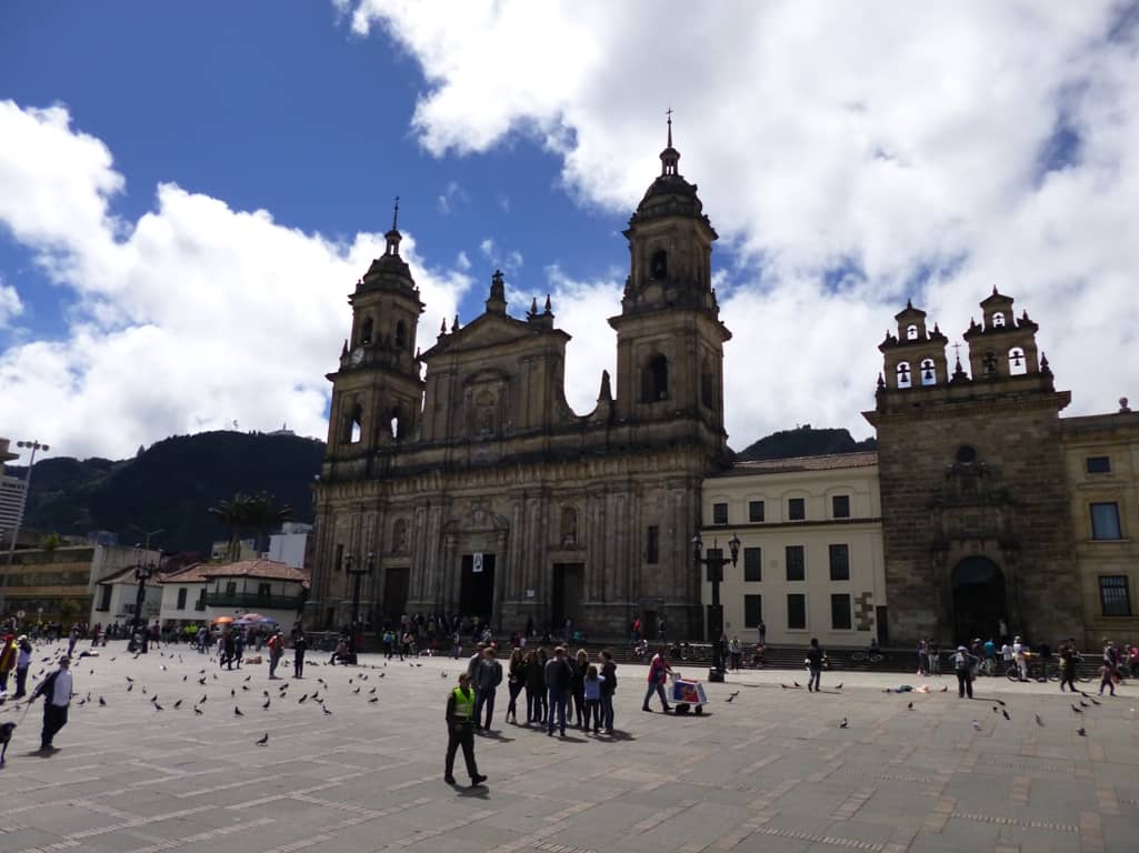 Ankunft und Empfang in Bogotá