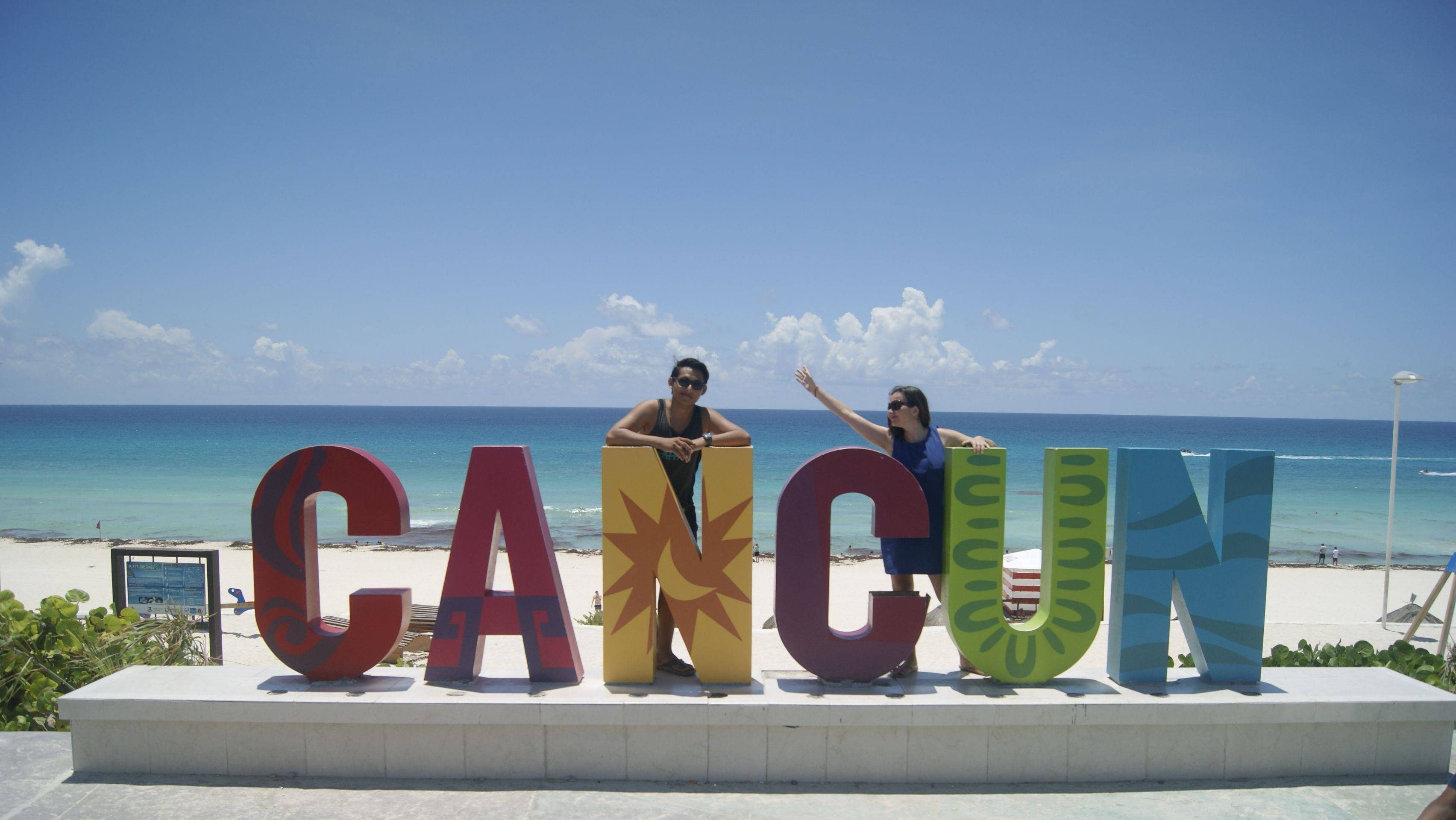 Arrivée à Cancún