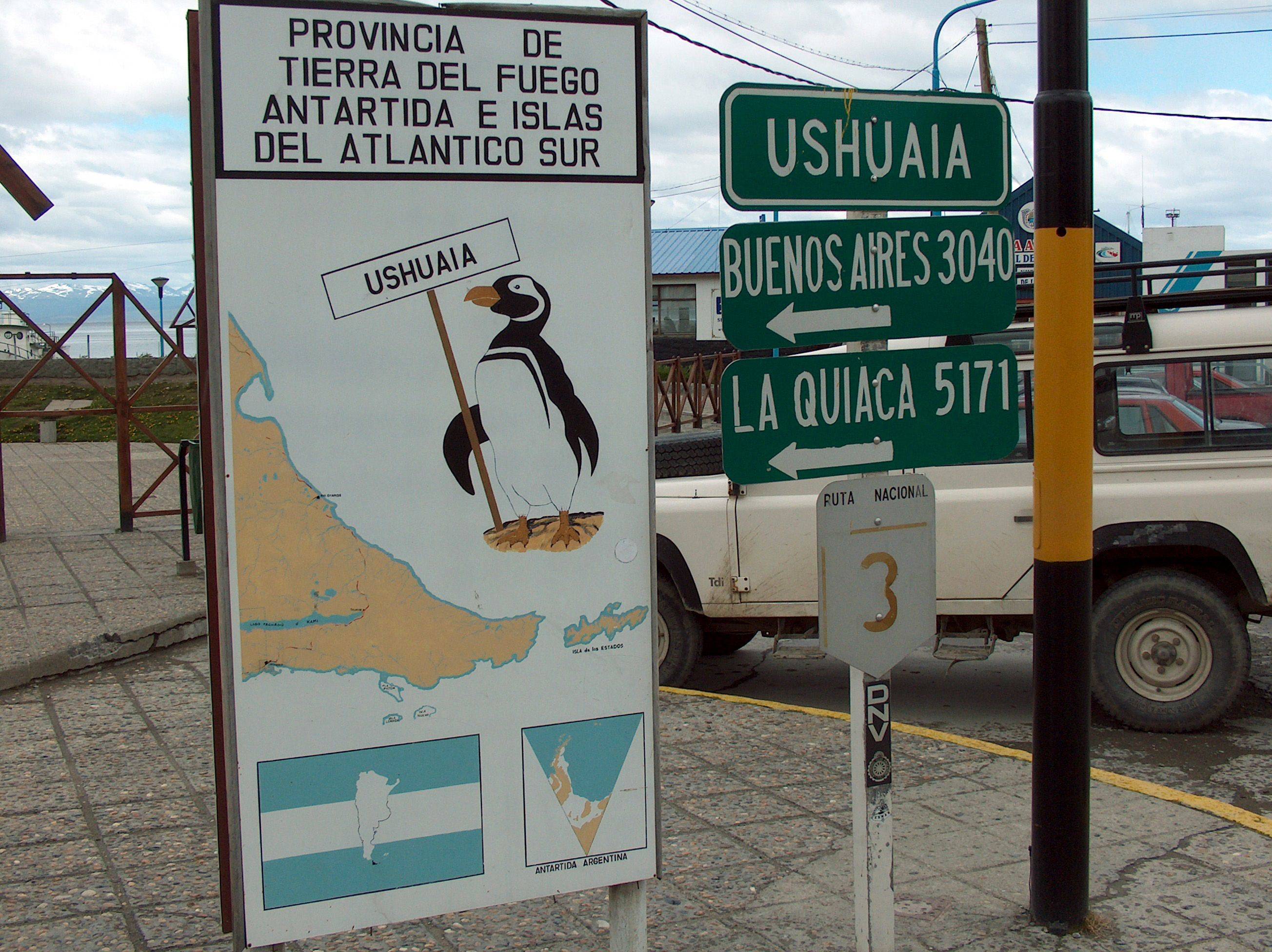 
Ankunft in Ushuaia – Buenos Aires