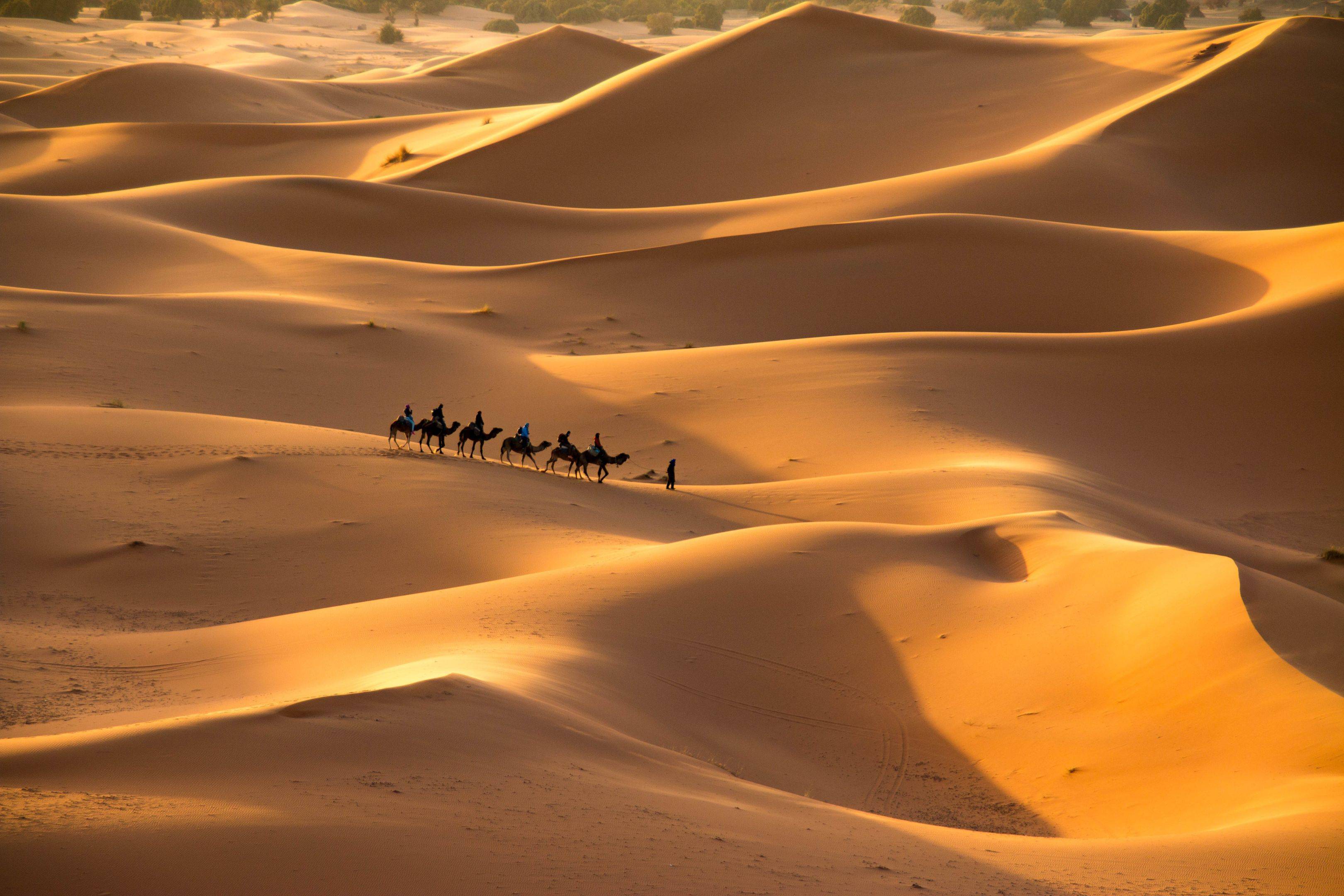 Merzouga, “la joya del Desierto del Sahara”