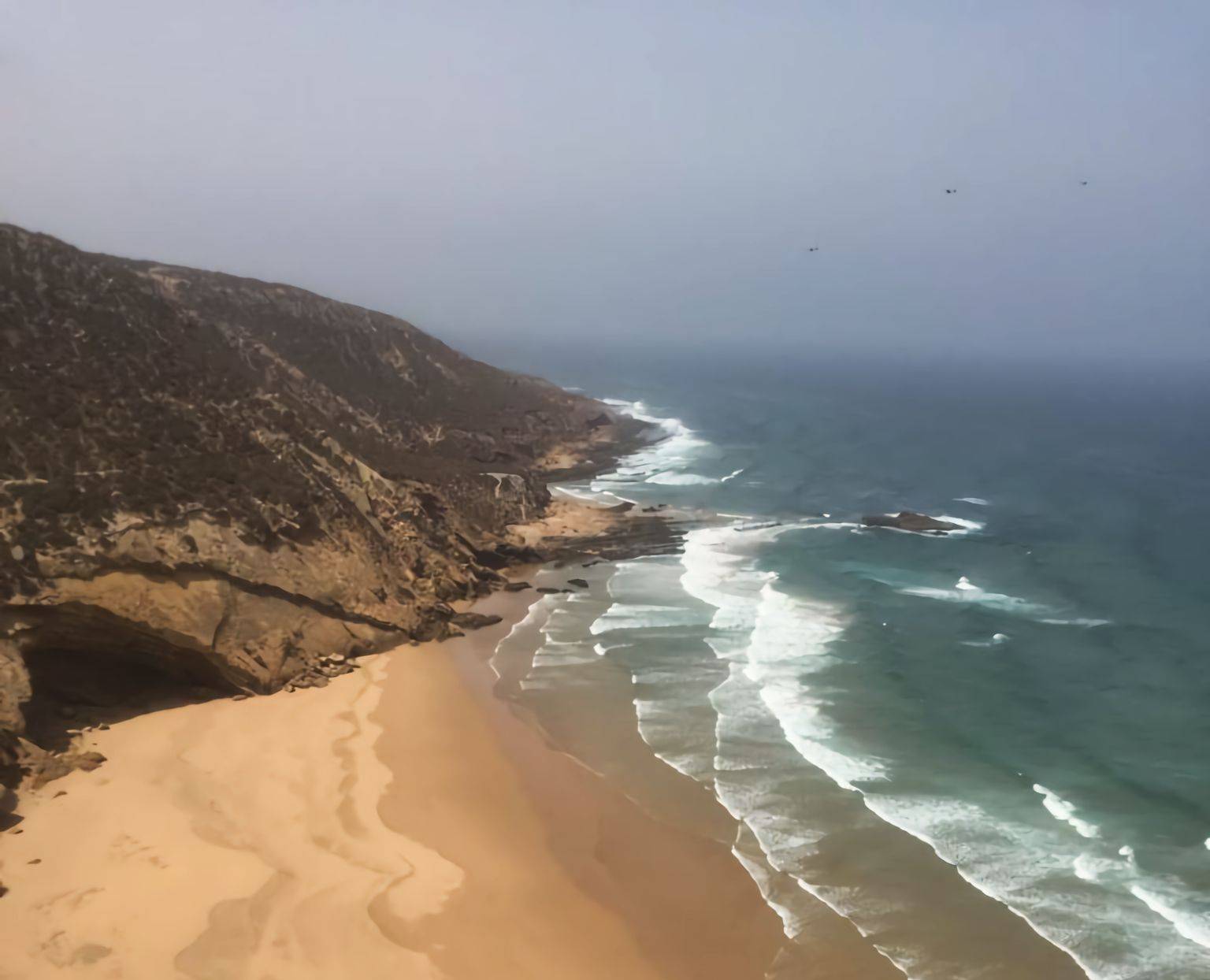 Strandwanderung in der Bucht von Sidi M‘Barek