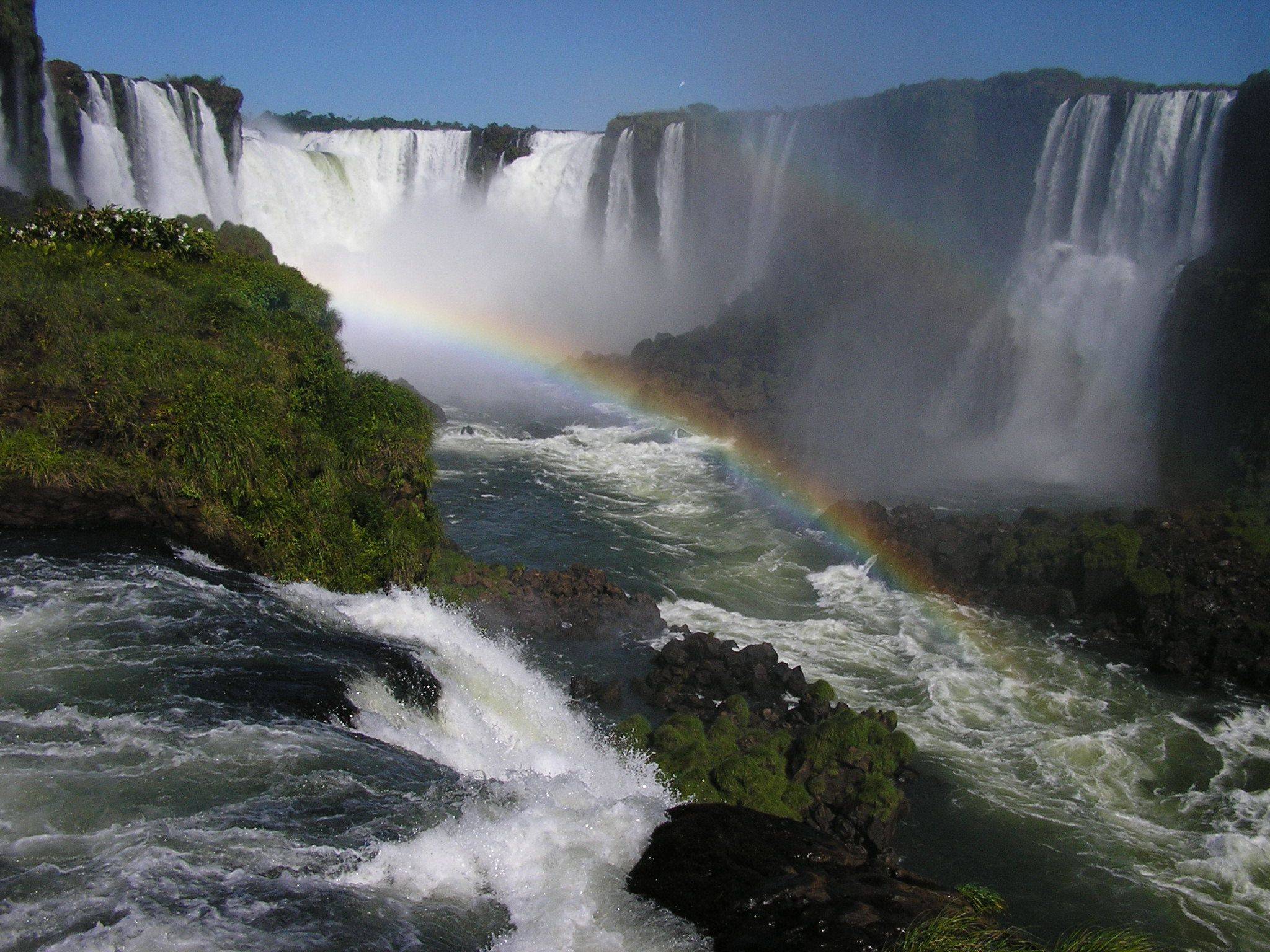 Les chutes d'Iguaçu du côté brésilien