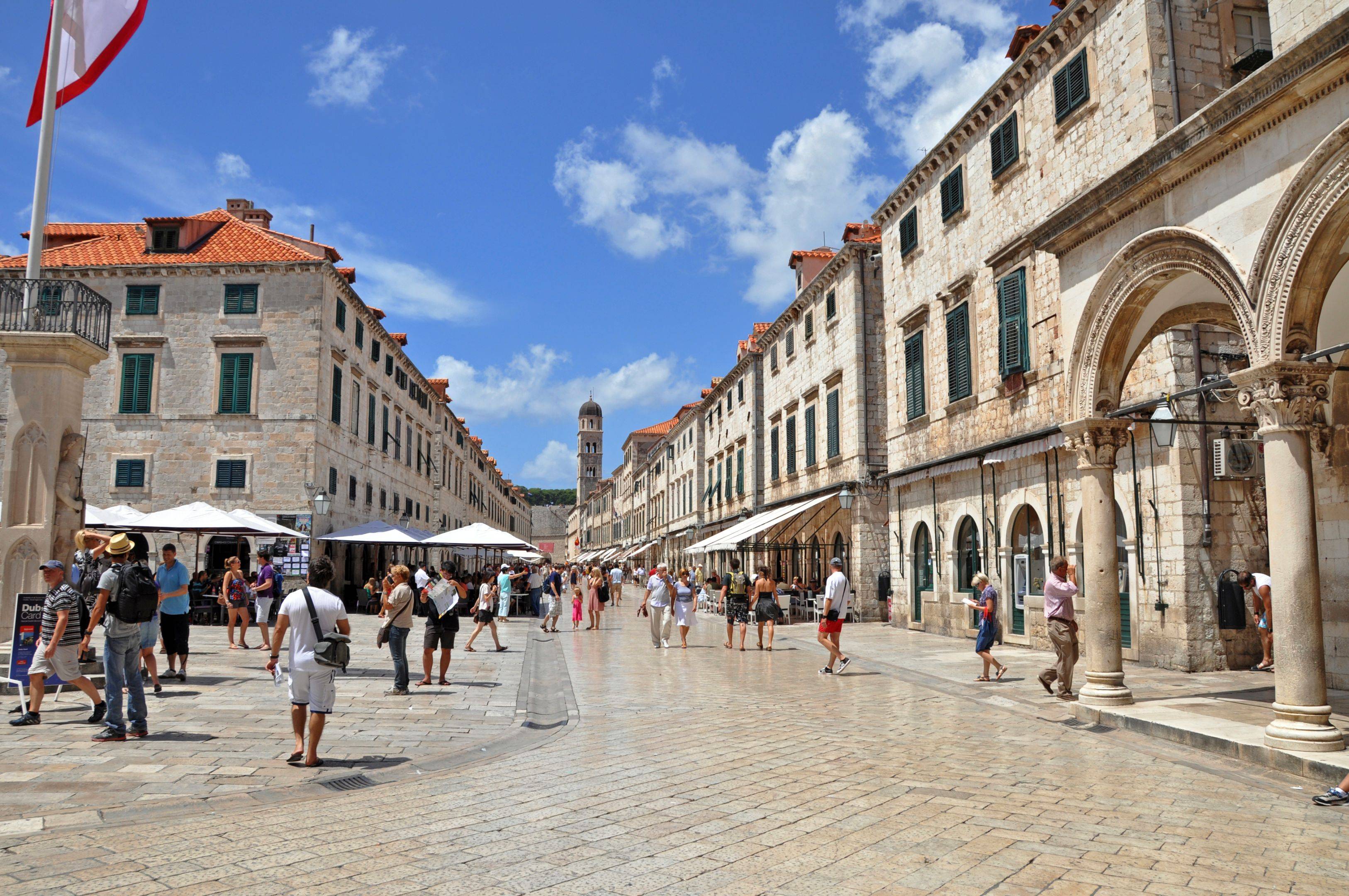 Visite de la vieille ville de Dubrovnik