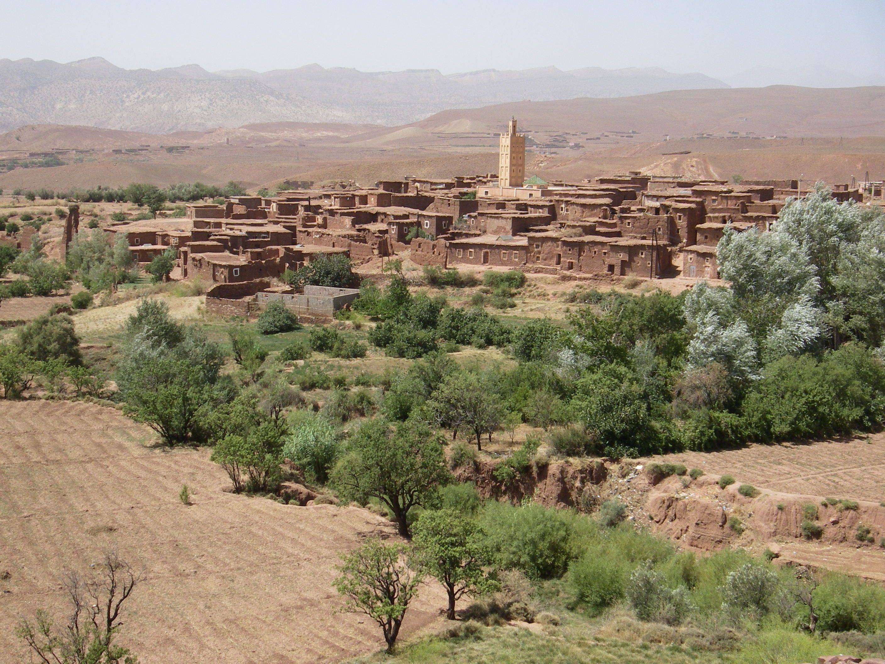 Recorrido por  Telouet, Ait Ben Haddou, Ouarzazate, Skoura, Valle de la rosas, Dades
