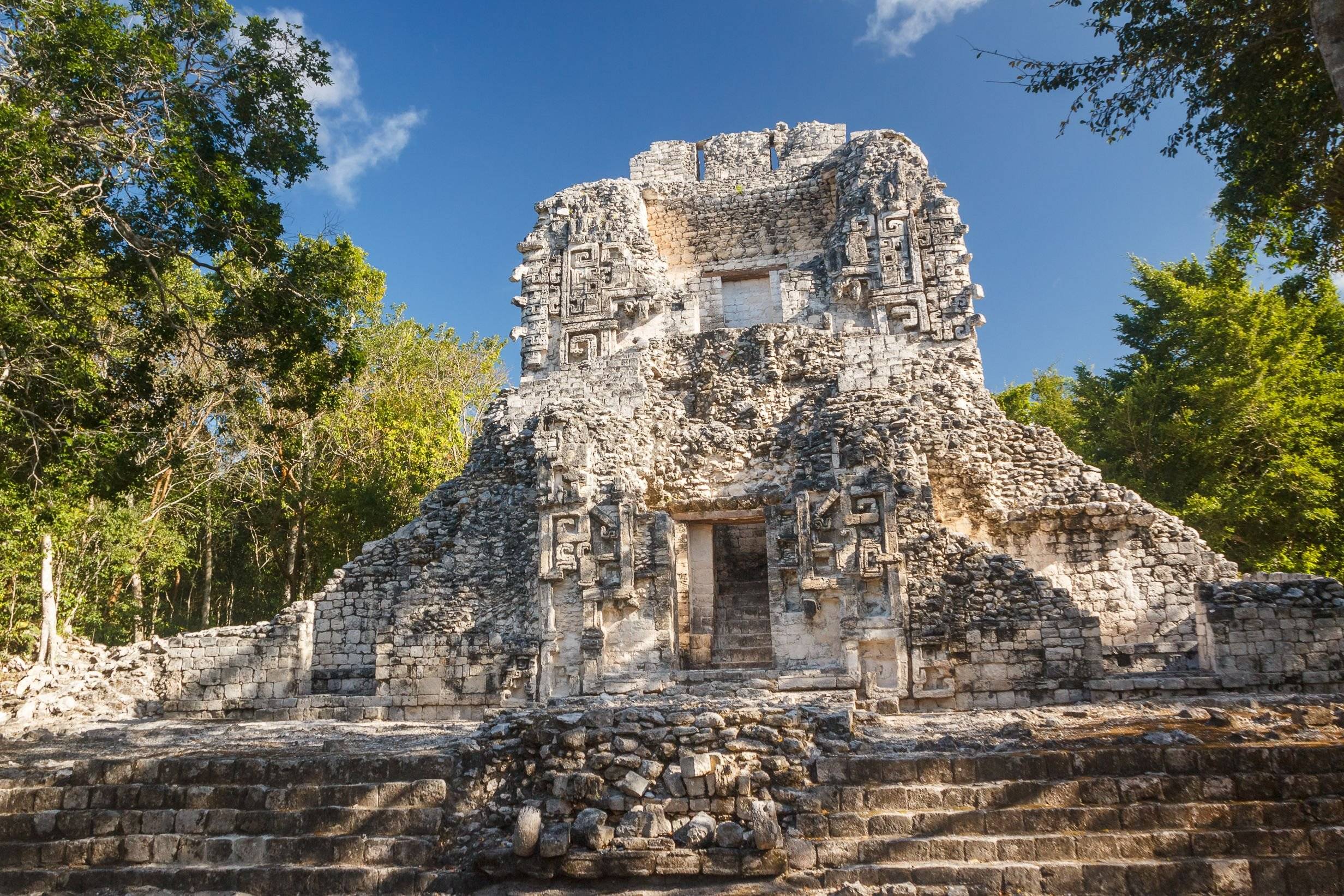 Museo della Cultura Maya, Kohunlich e Becan